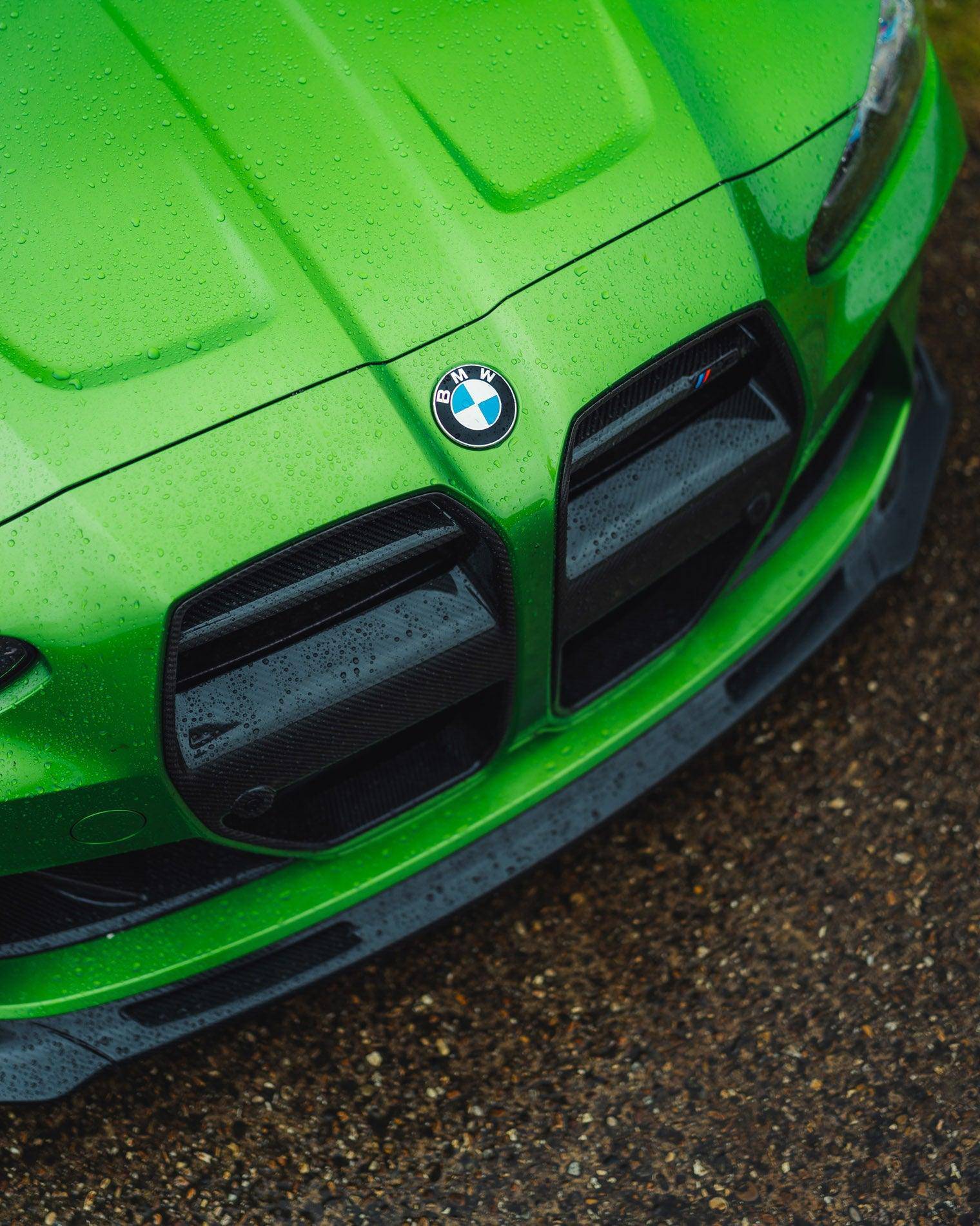 BMW G80 G81 M3 & BMW G82 G83 M4 Carbon Fibre VRS Aero Front Splitter by Vorsteiner (2020+) - Image 21