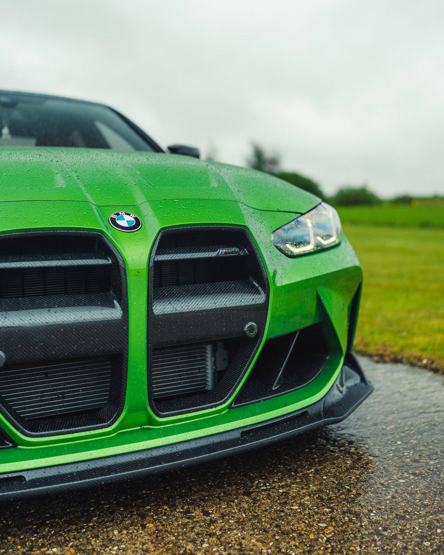 BMW G80 G81 M3 & BMW G82 G83 M4 Carbon Fibre VRS Aero Front Splitter by Vorsteiner (2020+) - Image 22