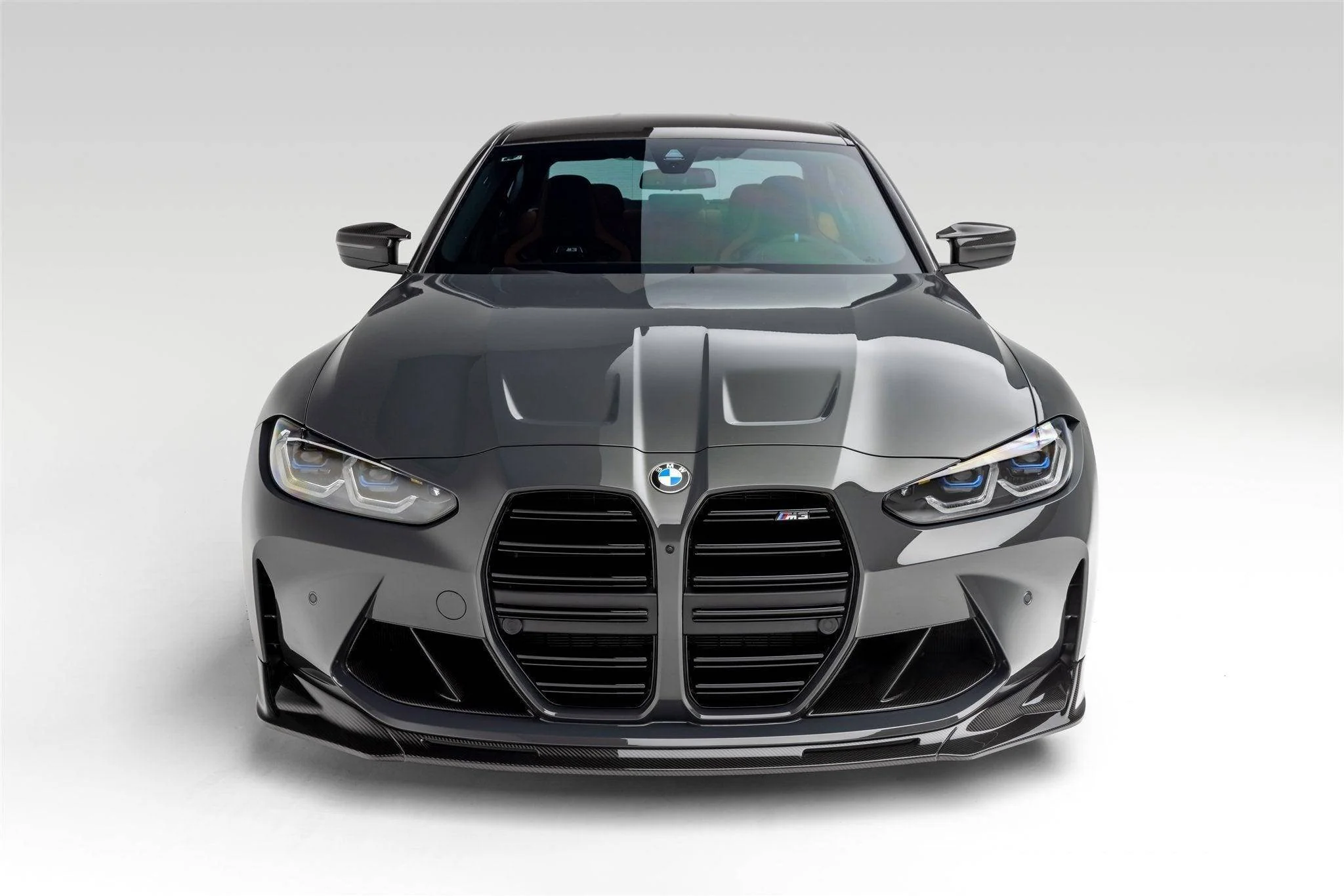 BMW G80 G81 M3 & BMW G82 G83 M4 Carbon Fibre VRS Aero Front Splitter by Vorsteiner (2020+) - Image 4