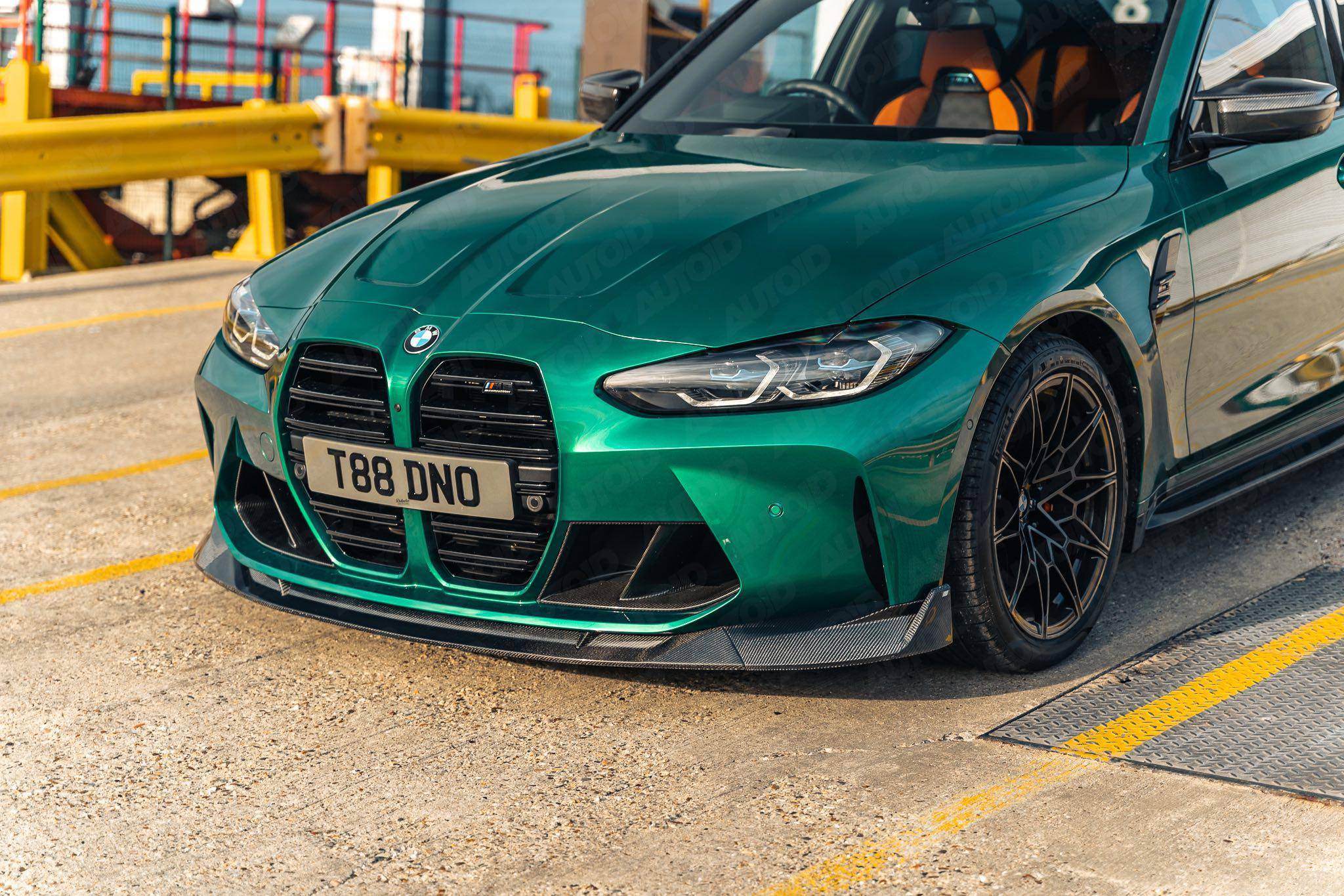 BMW G80 G81 M3 & G82 G83 M4 Carbon Fibre Competition Front Splitter by FORM (2021+) - Image 11