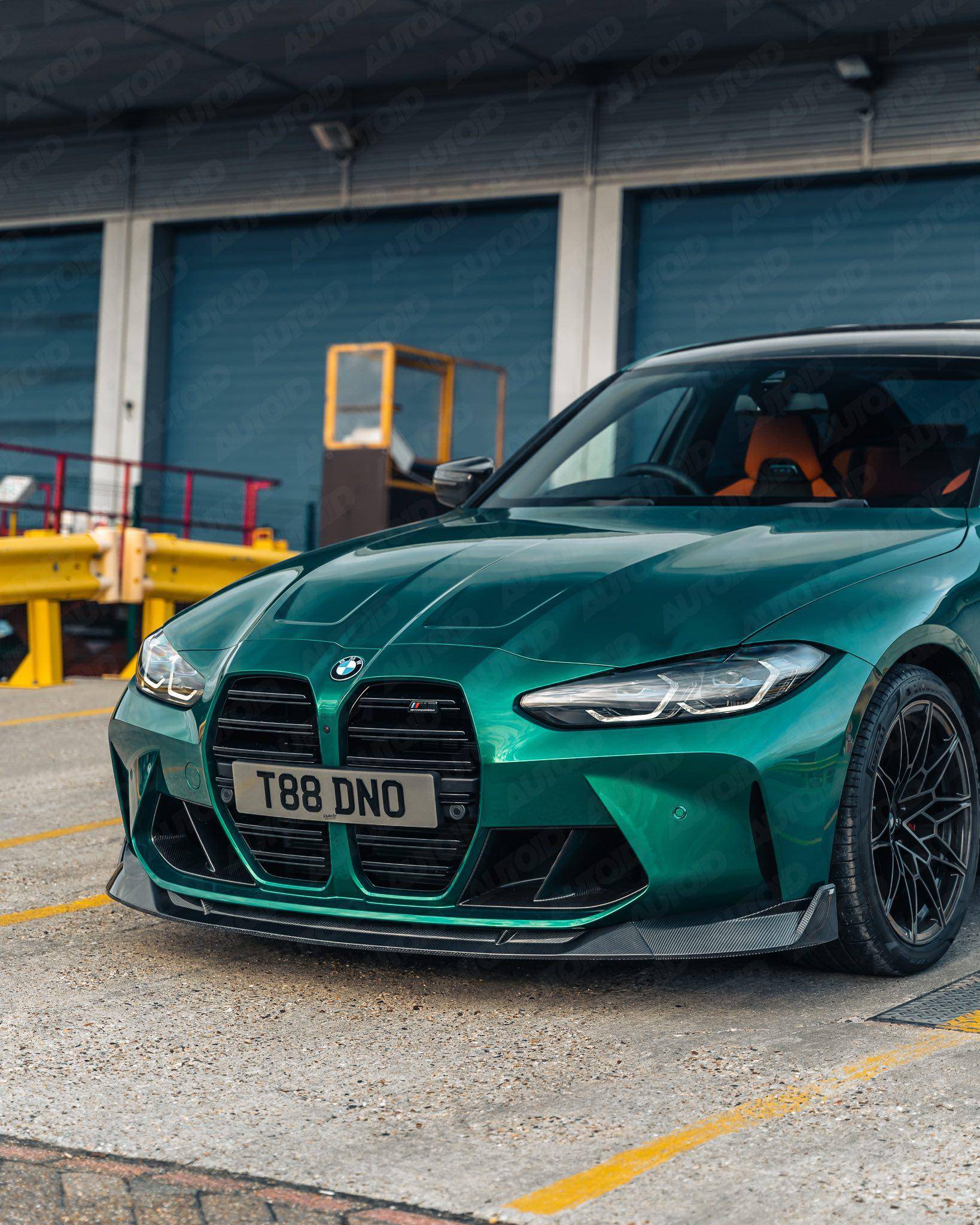 BMW G80 G81 M3 & G82 G83 M4 Carbon Fibre Competition Front Splitter by FORM (2021+) - Image 2