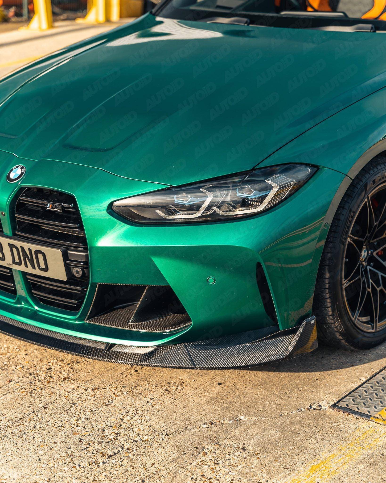 BMW G80 G81 M3 & G82 G83 M4 Carbon Fibre Competition Front Splitter by FORM (2021+) - Image 5