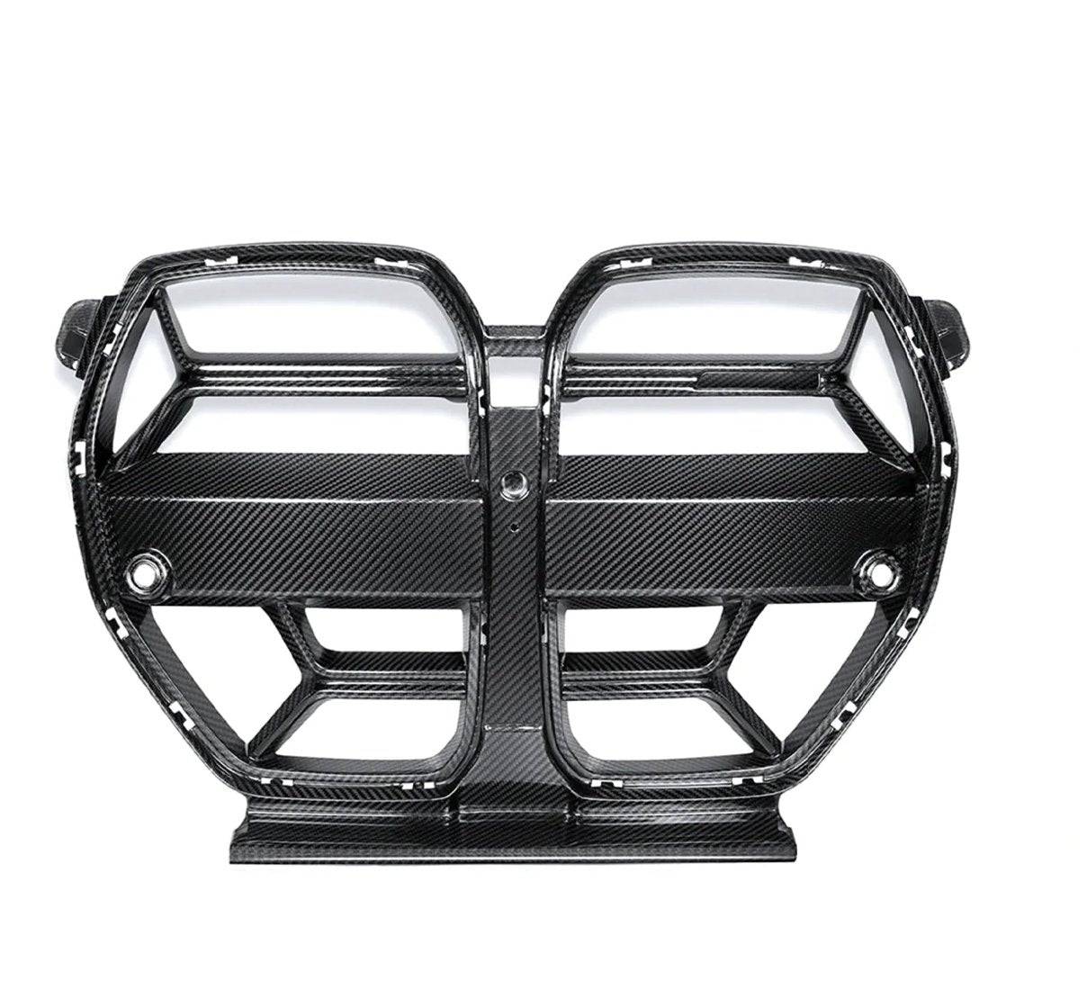BMW G80 G81 M3 & G82 G83 M4 Pre-Preg Carbon Fibre T-CSL Front Kidney Grilles by FORM (2021+) - Image 5
