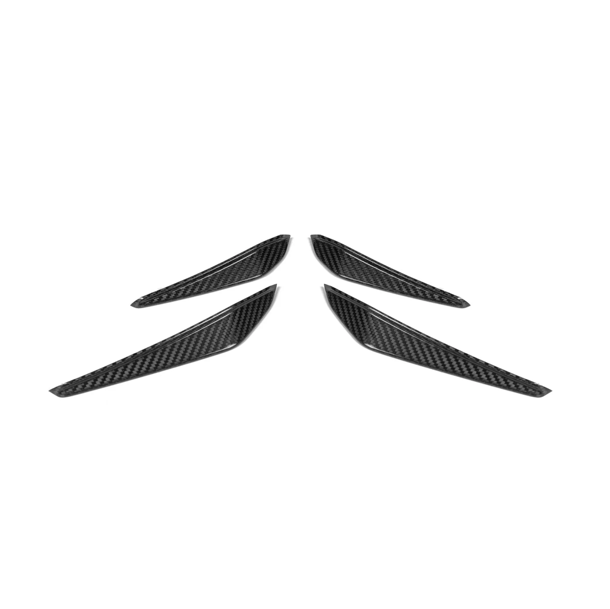 BMW G80 G81 M3 & G82 G83 M4 Pre-Preg Carbon Fibre Front Canard Trims by FORM (2021+) - Image 2