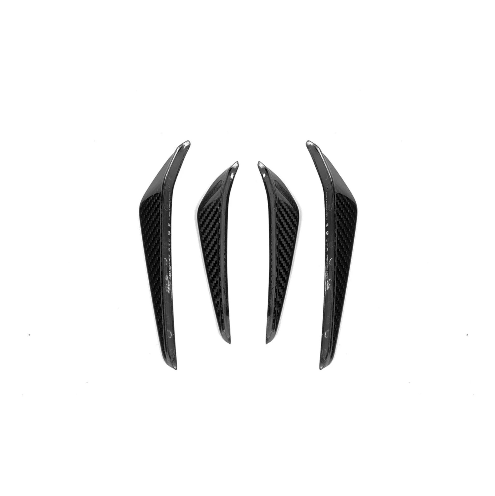 BMW G80 G81 M3 & G82 G83 M4 Pre-Preg Carbon Fibre Front Canard Trims by FORM (2021+) - Image 3