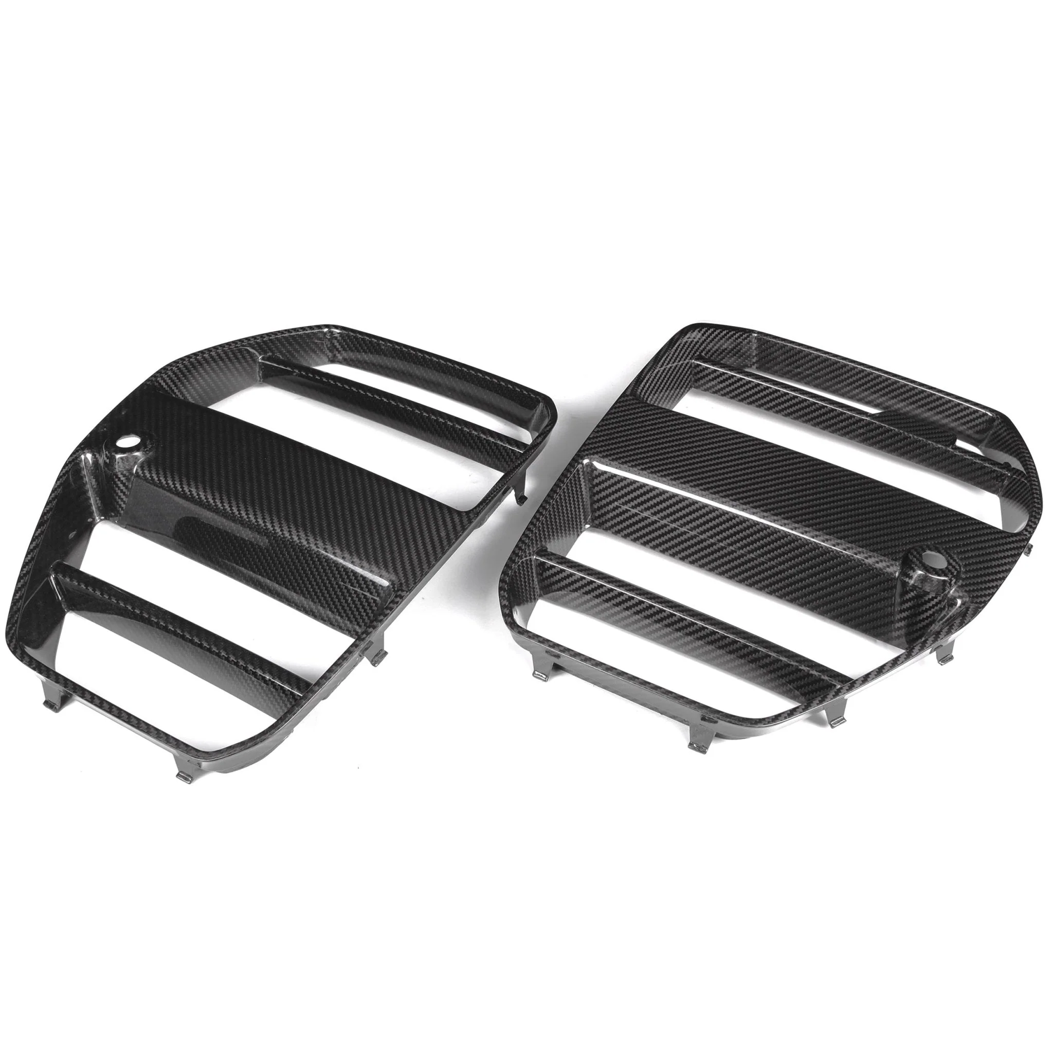 BMW G80 G81 M3 & G82 G83 M4 Pre-Preg Carbon Fibre GT Front Kidney Grilles by FORM (2021+) - Image 15
