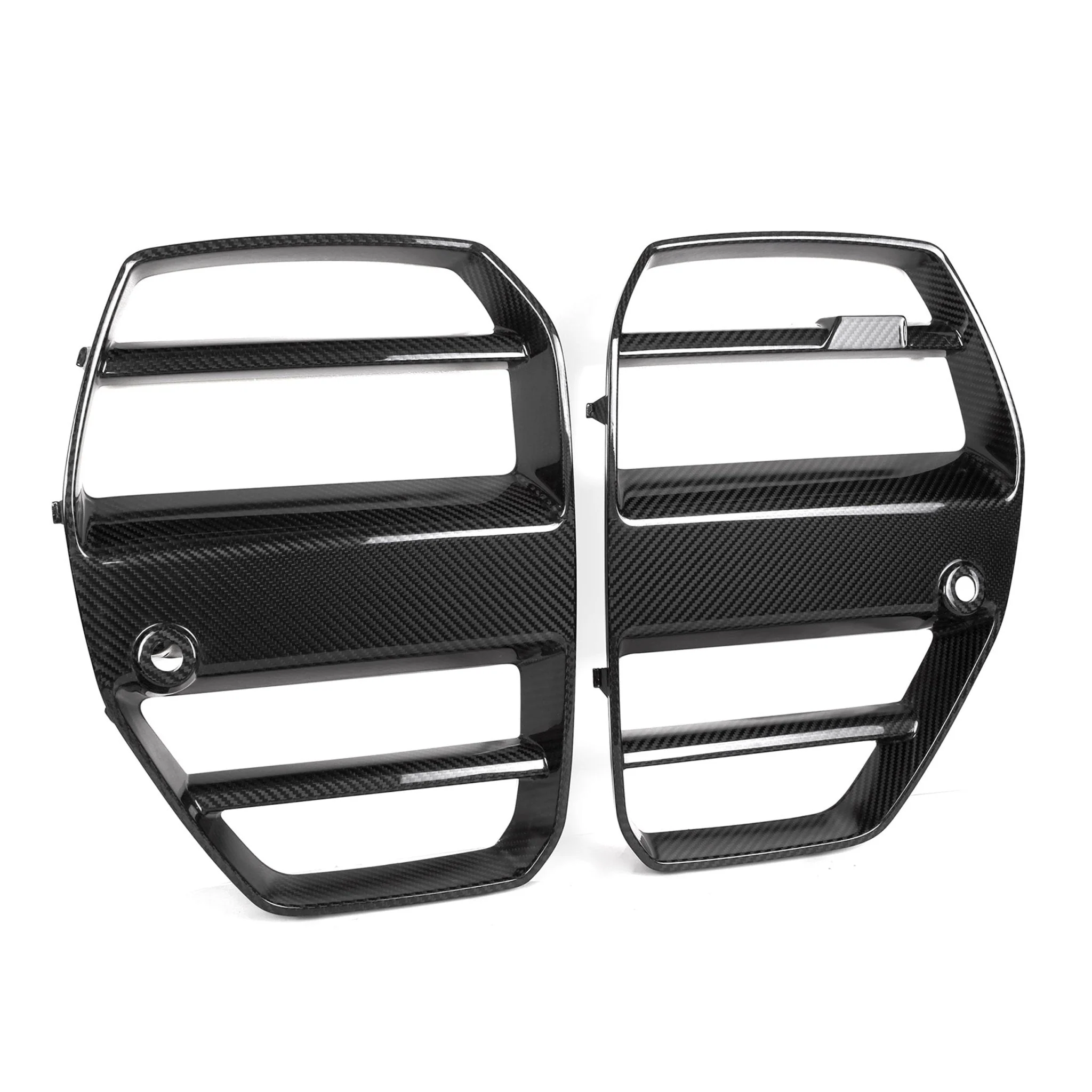 BMW G80 G81 M3 & G82 G83 M4 Pre-Preg Carbon Fibre GT Front Kidney Grilles by FORM (2021+) - Image 17
