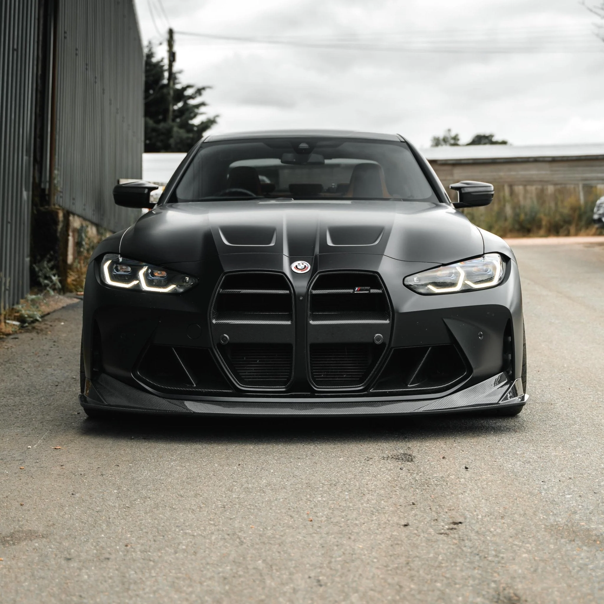 BMW G80 G81 M3 & G82 G83 M4 Pre-Preg Carbon Fibre GT Front Kidney Grilles by FORM (2021+) - Image 4
