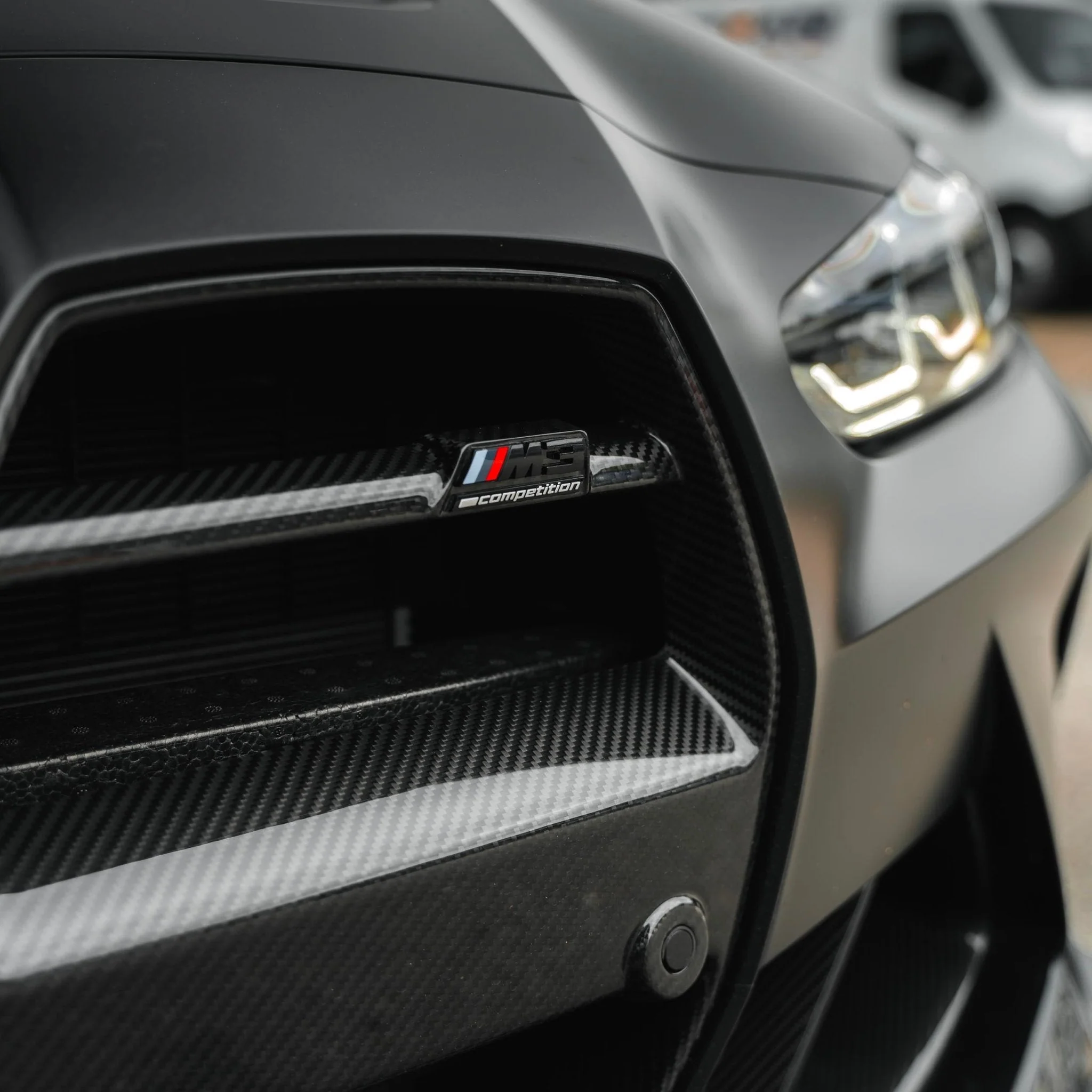BMW G80 G81 M3 & G82 G83 M4 Pre-Preg Carbon Fibre GT Front Kidney Grilles by FORM (2021+) - Image 7