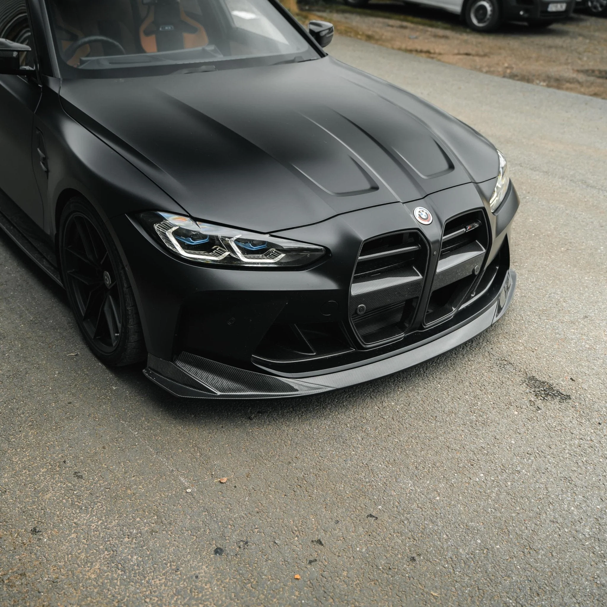 BMW G80 G81 M3 & G82 G83 M4 Pre-Preg Carbon Fibre GT Front Kidney Grilles by FORM (2021+) - Image 8