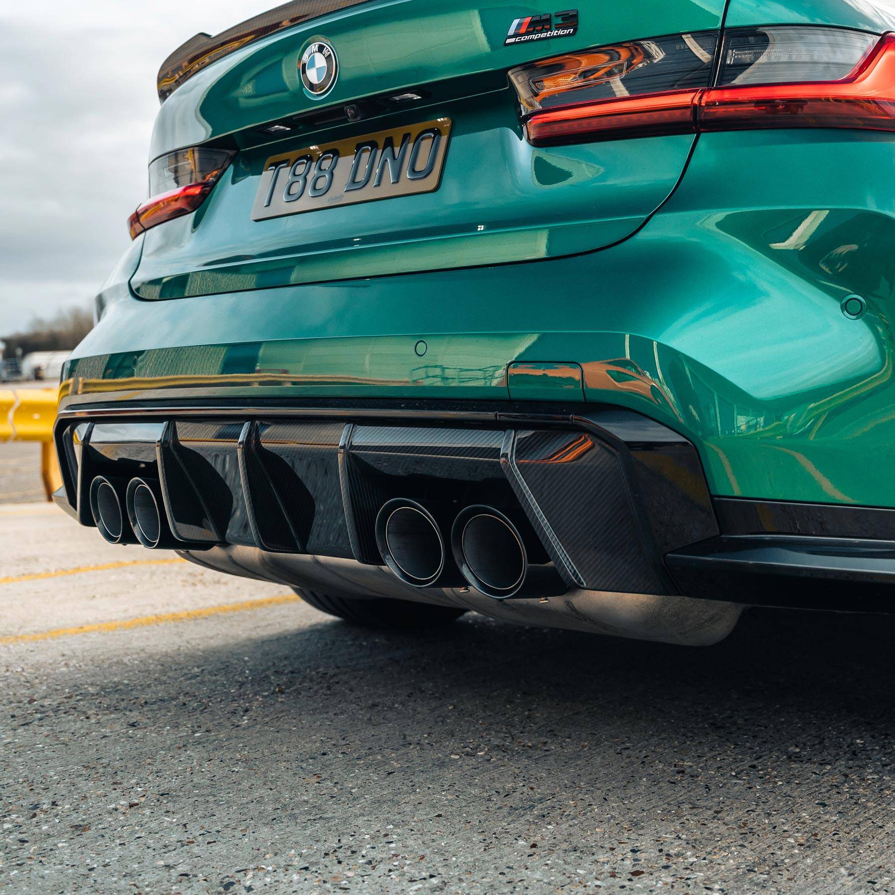 BMW G80 G81 M3 & G82 G83 M4 Pre-Preg Carbon Fibre Rear Diffuser by FORM (2021+) - Image 11