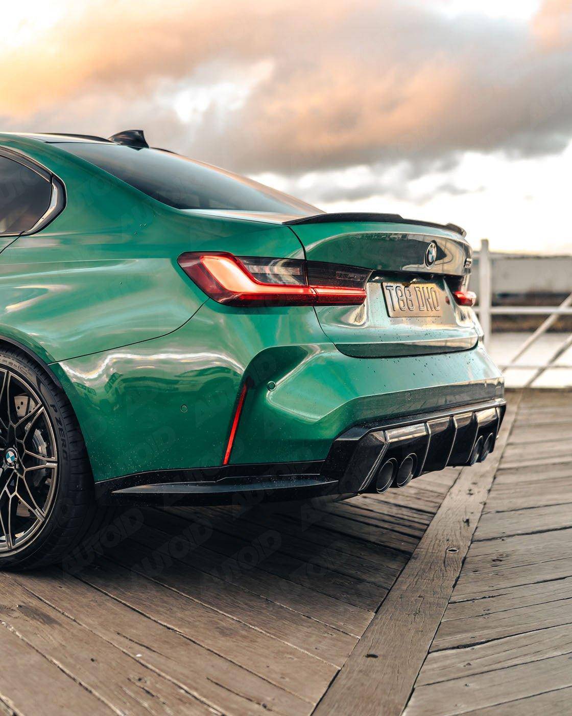 BMW G80 G81 M3 & G82 G83 M4 Pre-Preg Carbon Fibre Rear Diffuser by FORM (2021+) - Image 13