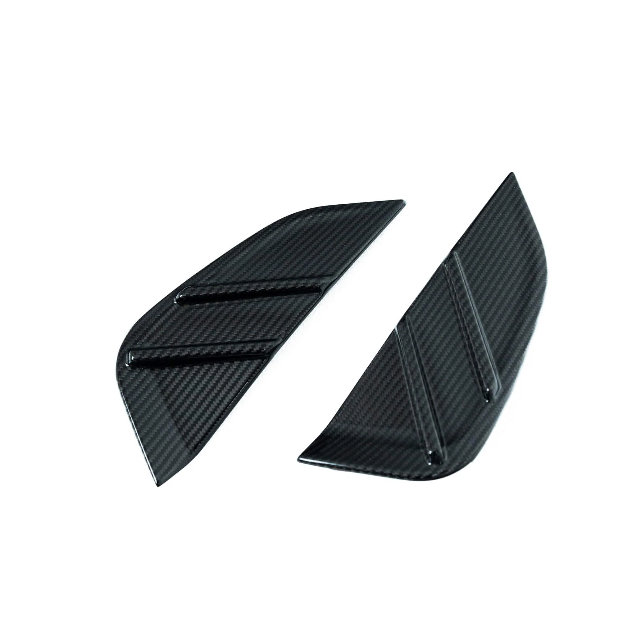 BMW G80 G81 M3 & G82 G83 M4 Pre-Preg Carbon Fibre Side Fender Badge Covers by FORM (2021+)
