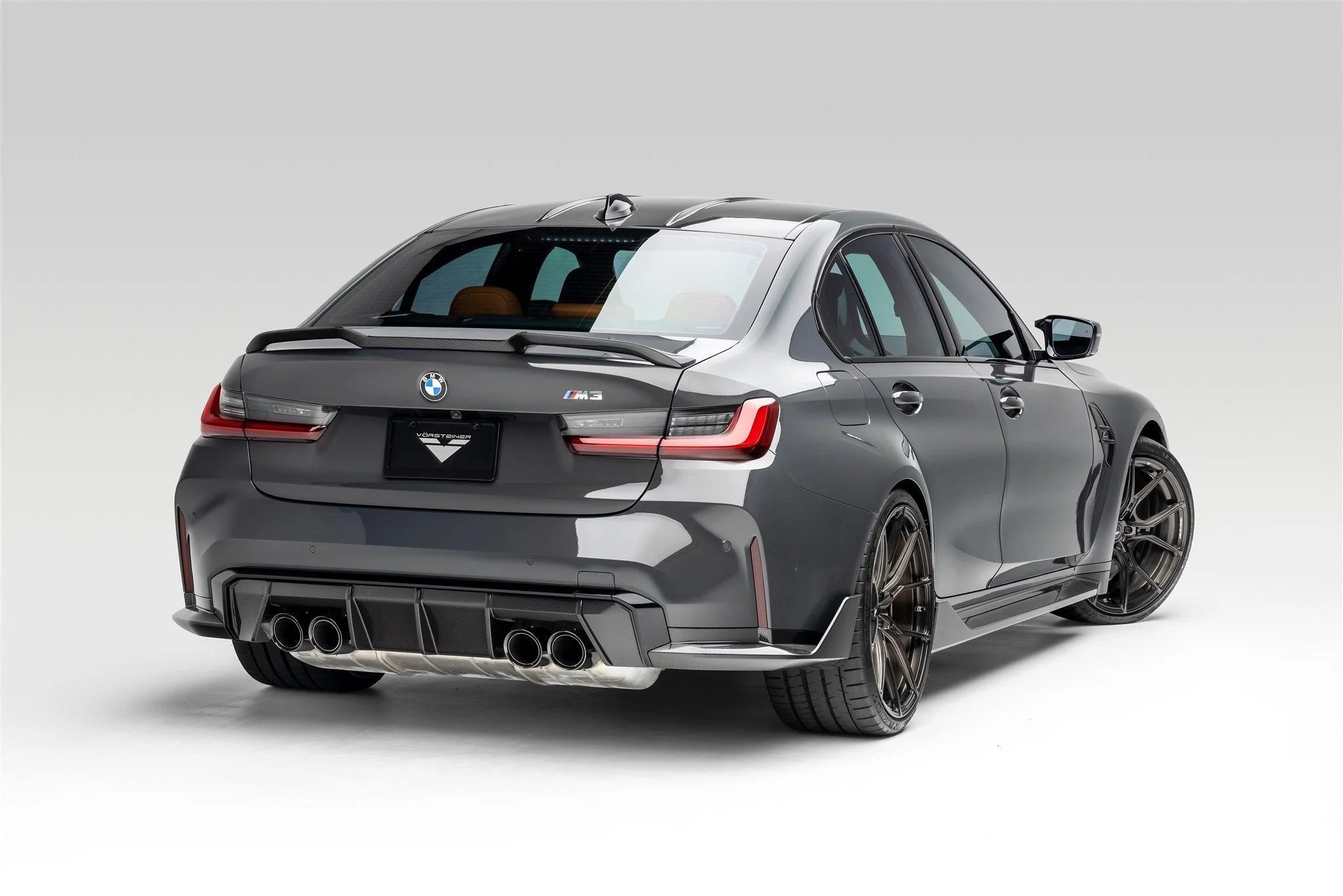 BMW G80 M3 Carbon Fibre VRS Aero Decklid Spoiler by Vorsteiner (2020+) - Image 3