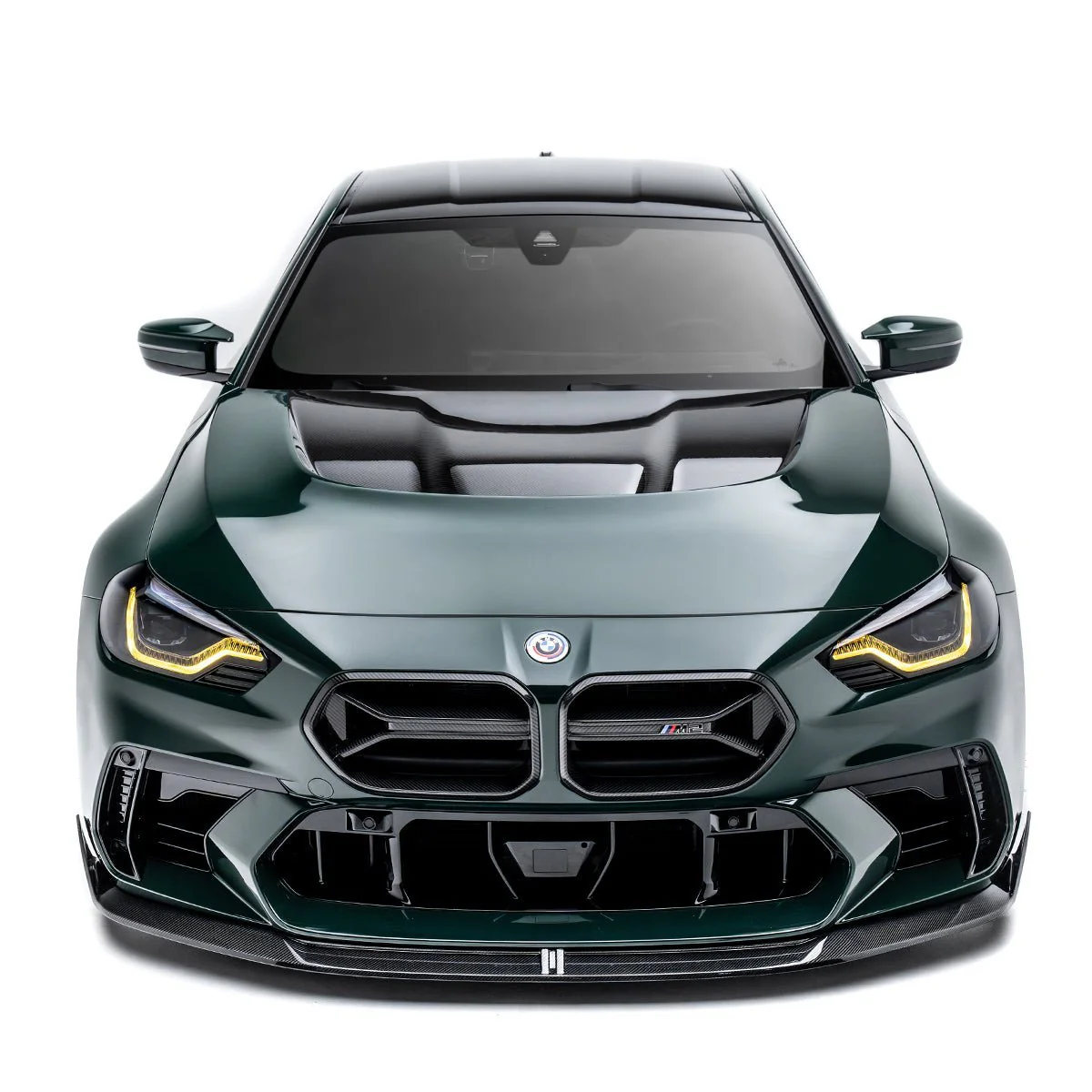 BMW G87 M2 Carbon Fiber Front Grilles for ADRO Front Bumper by ADRO - Image 3