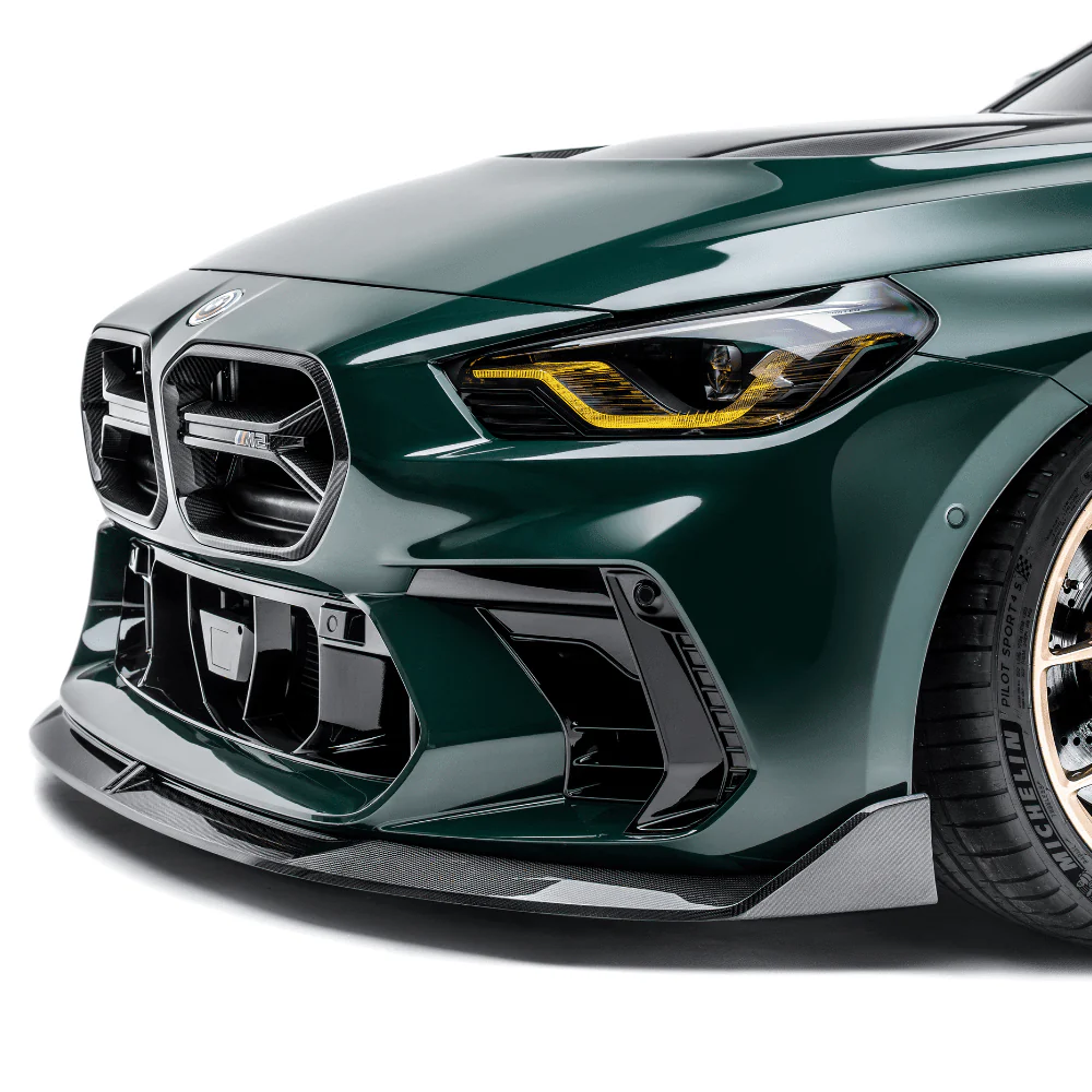 BMW G87 M2 Carbon Fibre V2 Front Lip for ADRO Front Bumper by ADRO - Image 2