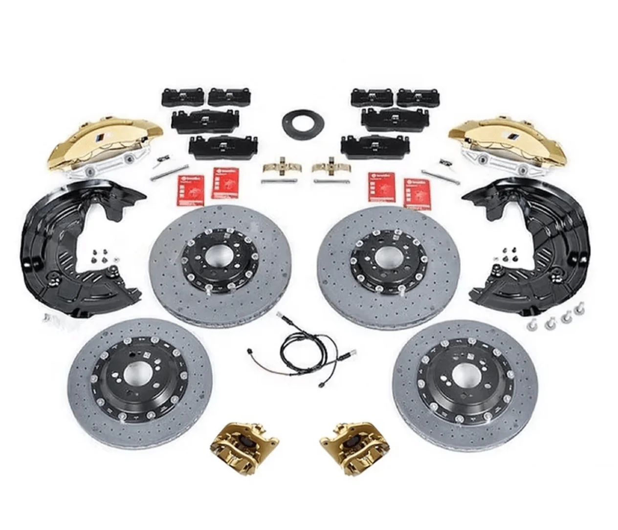 BMW G87 M2, G80 M3 & G82 M4 Genuine M Performance Carbon Fibre Ceramic Brakes Kit (2021+)