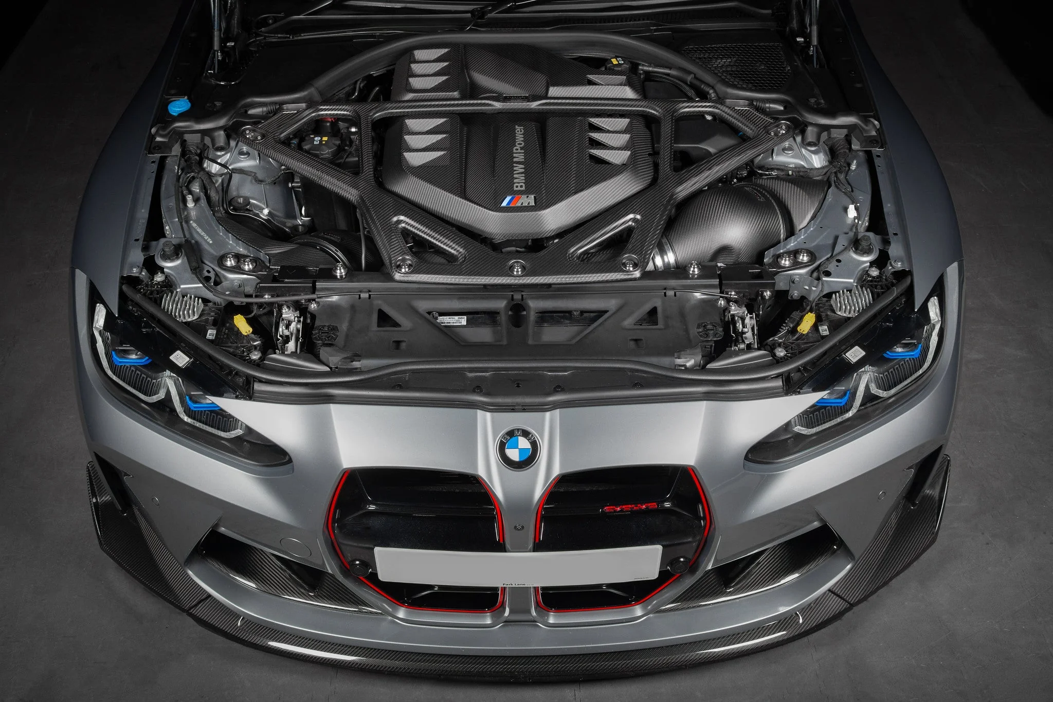 BMW G87 M2, G82 M4 & G80 M3 Eventuri Carbon Fibre Strut Brace Kit - Image 2