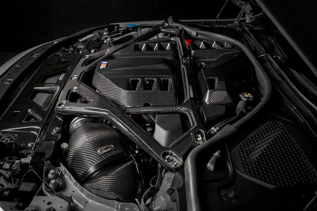 BMW G87 M2, G82 M4 & G80 M3 Eventuri Carbon Fibre Strut Brace Kit - Image 6