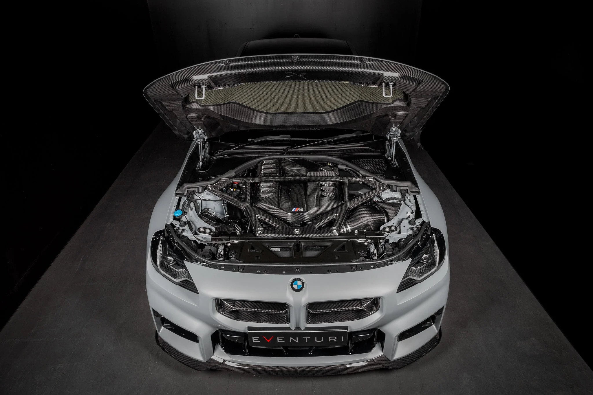 BMW G87 M2, G82 M4 & G80 M3 Eventuri Carbon Fibre Strut Brace Kit - Image 7