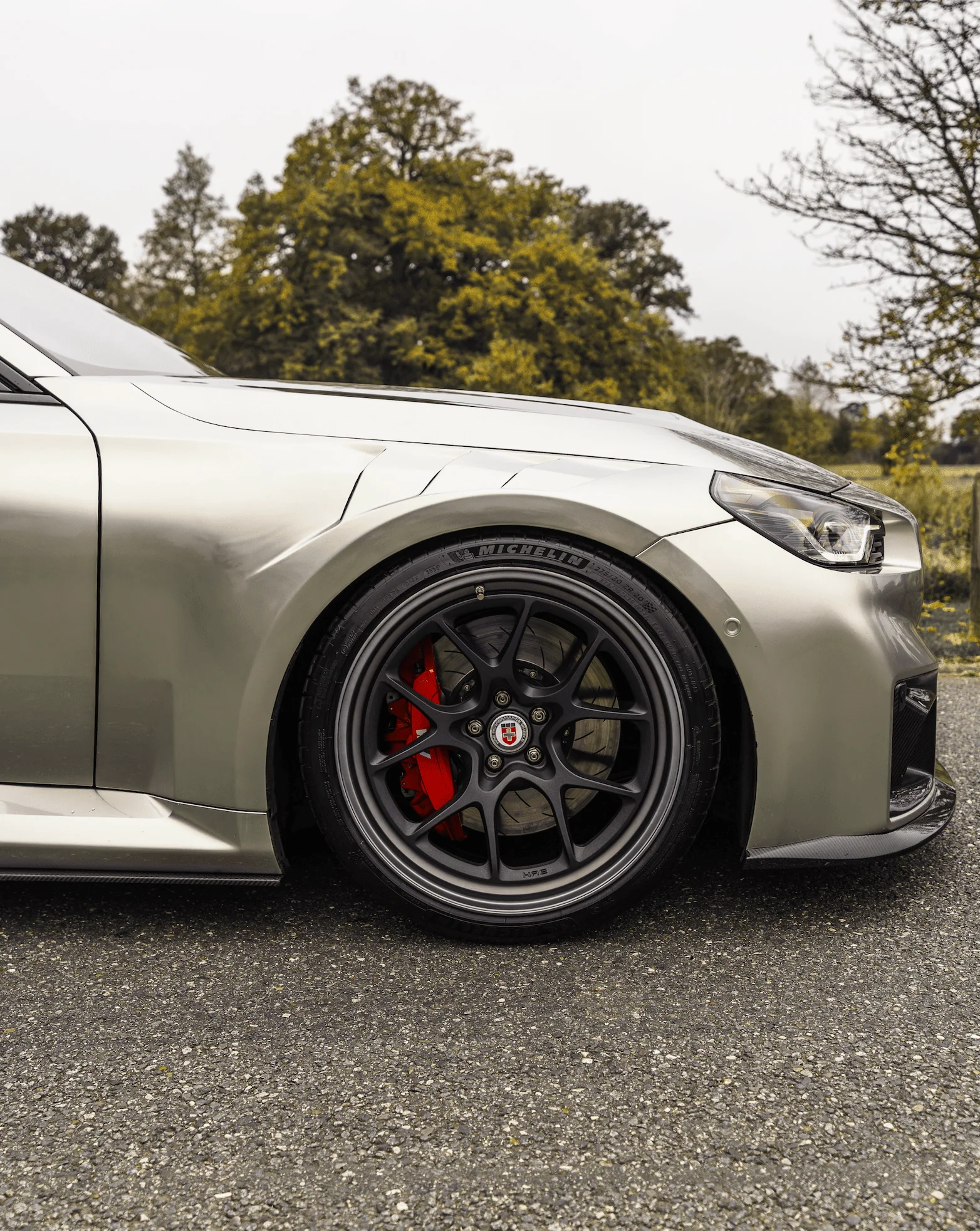 BMW G87 M2 TR87 Pre-preg Carbon Fibre Flat Front Splitter by TREVORA (2023+) - Image 16