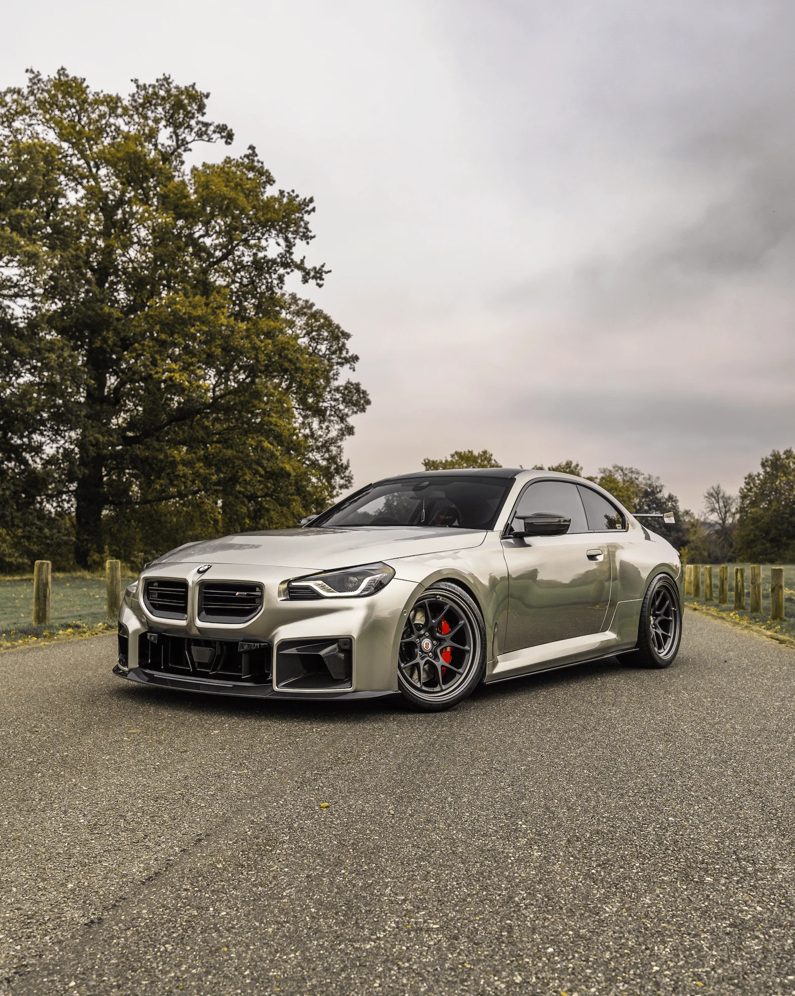 BMW G87 M2 TR87 Pre-preg Carbon Fibre Flat Front Splitter by TREVORA (2023+) - Image 17