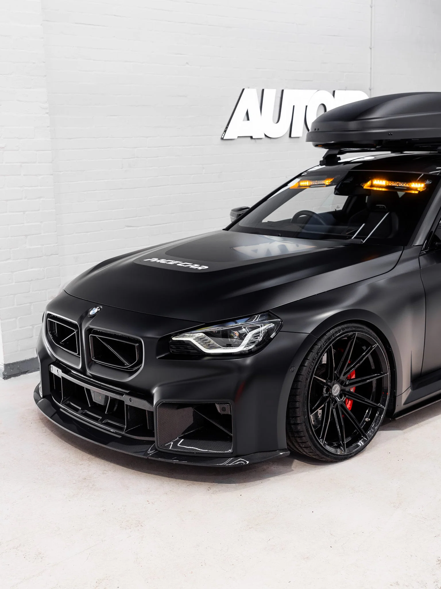 BMW G87 M2 TR87 Pre-preg Carbon Fibre Flat Front Splitter by TREVORA (2023+) - Image 2