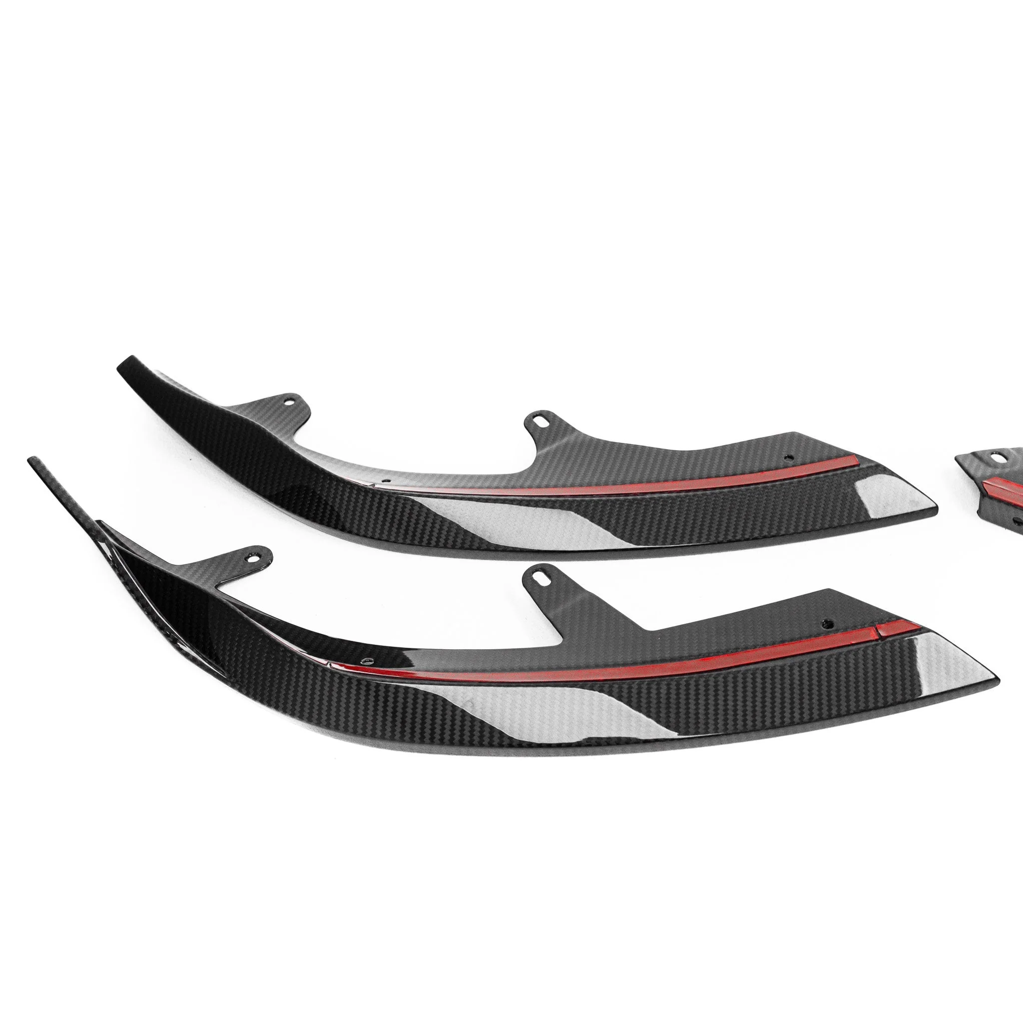 BMW G87 M2 TR87 Pre-preg Carbon Fibre Flat Front Splitter by TREVORA (2023+) - Image 8