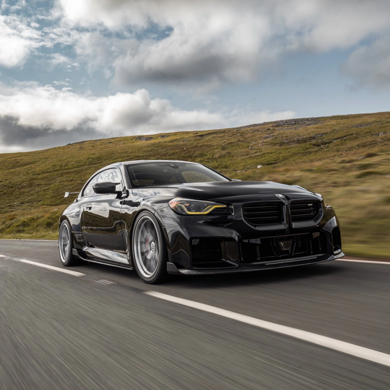 BMW G87 M2 TR87 Pre-preg Carbon Fibre Front Splitter with Winglets by TREVORA (2023+) - Image 8
