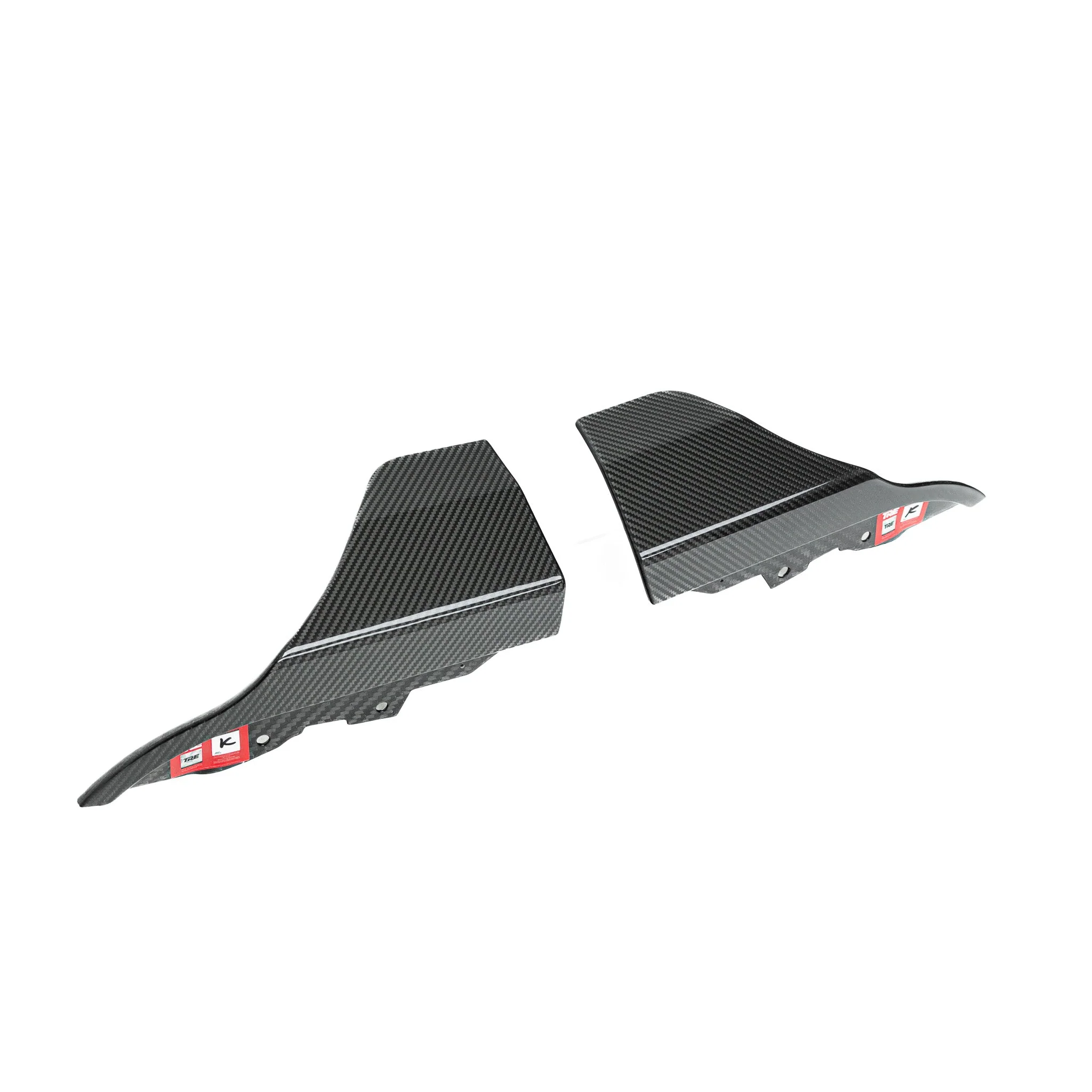 BMW G87 M2 TR87 Pre-preg Carbon Fibre Rear Bumper Winglets by TREVORA (2023+) - Image 12