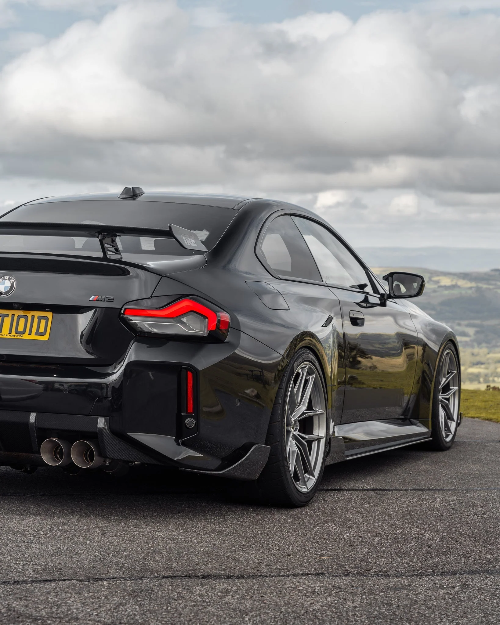 BMW G87 M2 TR87 Pre-preg Carbon Fibre Rear Bumper Winglets by TREVORA (2023+) - Image 13