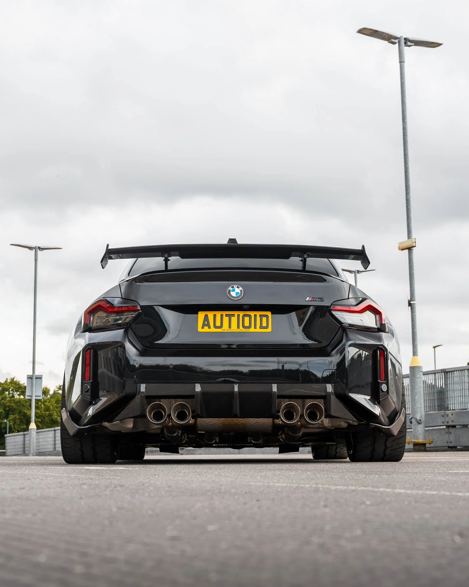 BMW G87 M2 TR87 Pre-preg Carbon Fibre Rear Bumper Winglets by TREVORA (2023+) - Image 14