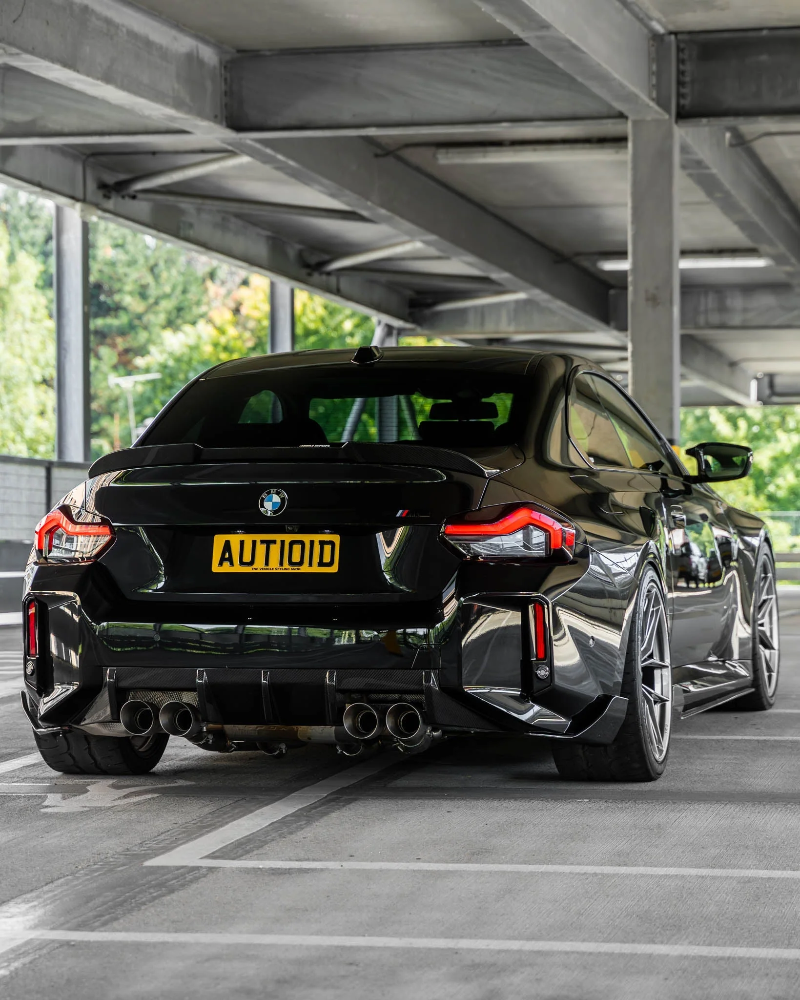 BMW G87 M2 TR87 Pre-preg Carbon Fibre Rear Bumper Winglets by TREVORA (2023+) - Image 15
