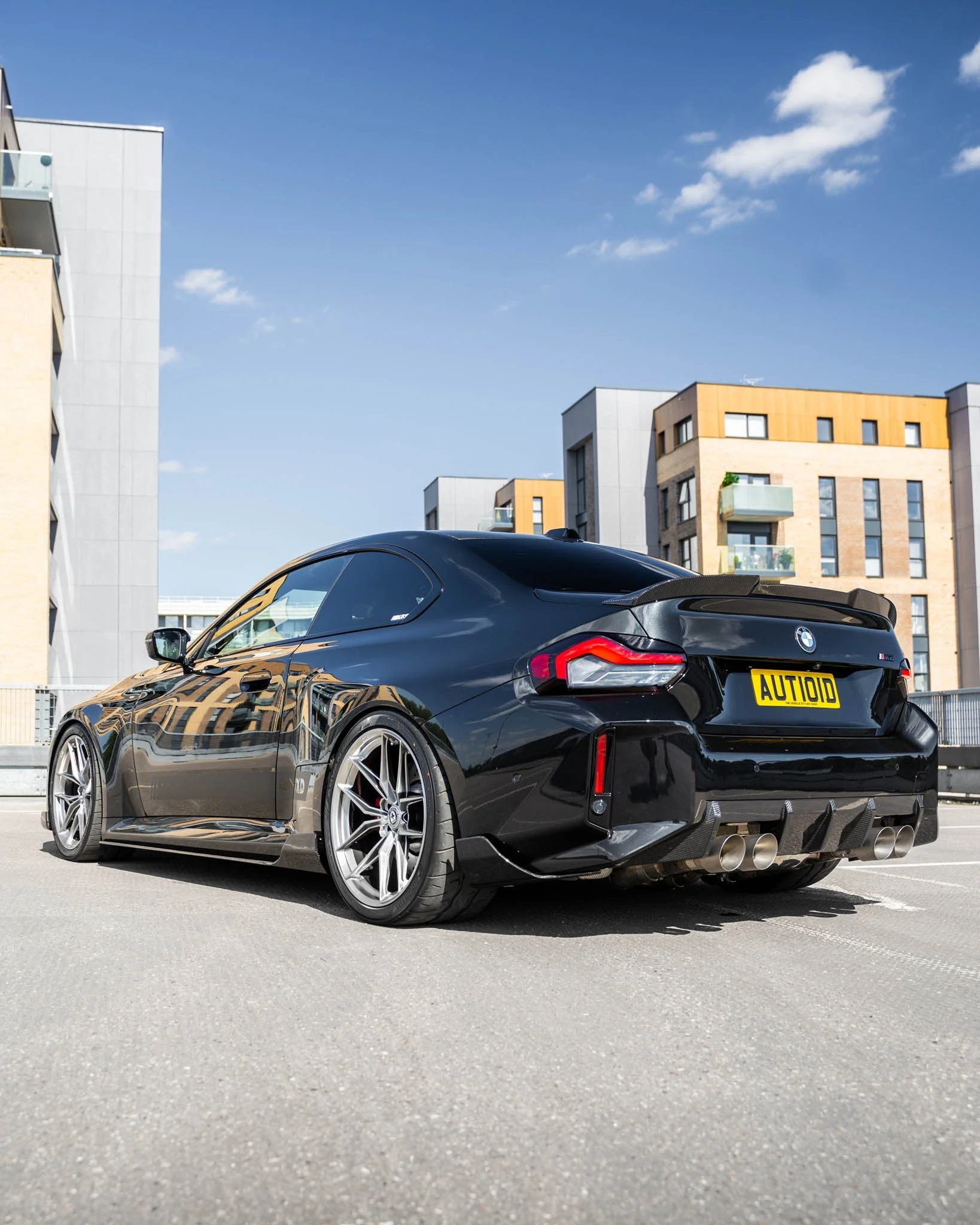 BMW G87 M2 TR87 Pre-preg Carbon Fibre Rear Bumper Winglets by TREVORA (2023+) - Image 18