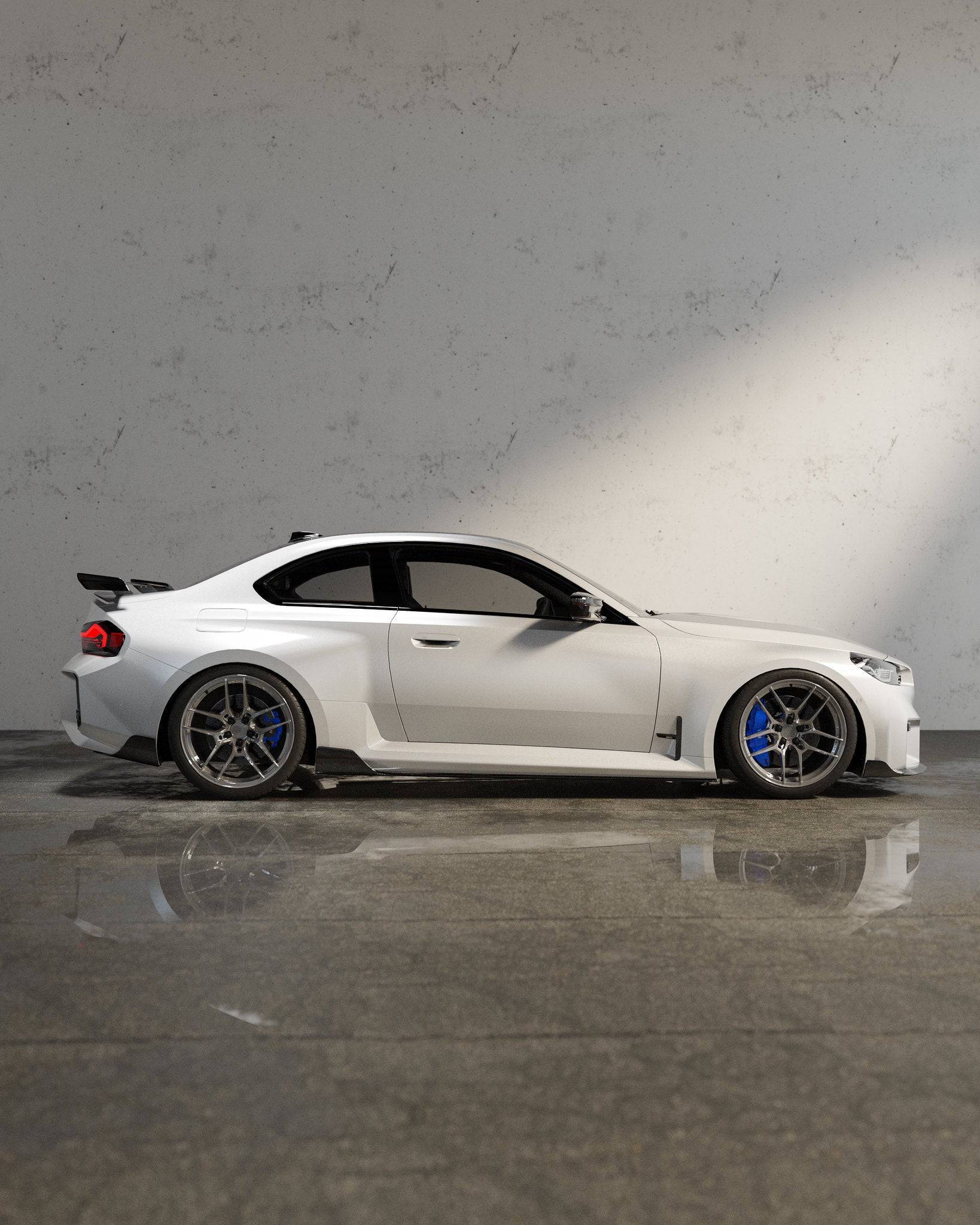 BMW G87 M2 TR87 Pre-preg Carbon Fibre Rear Bumper Winglets by TREVORA (2023+) - Image 23