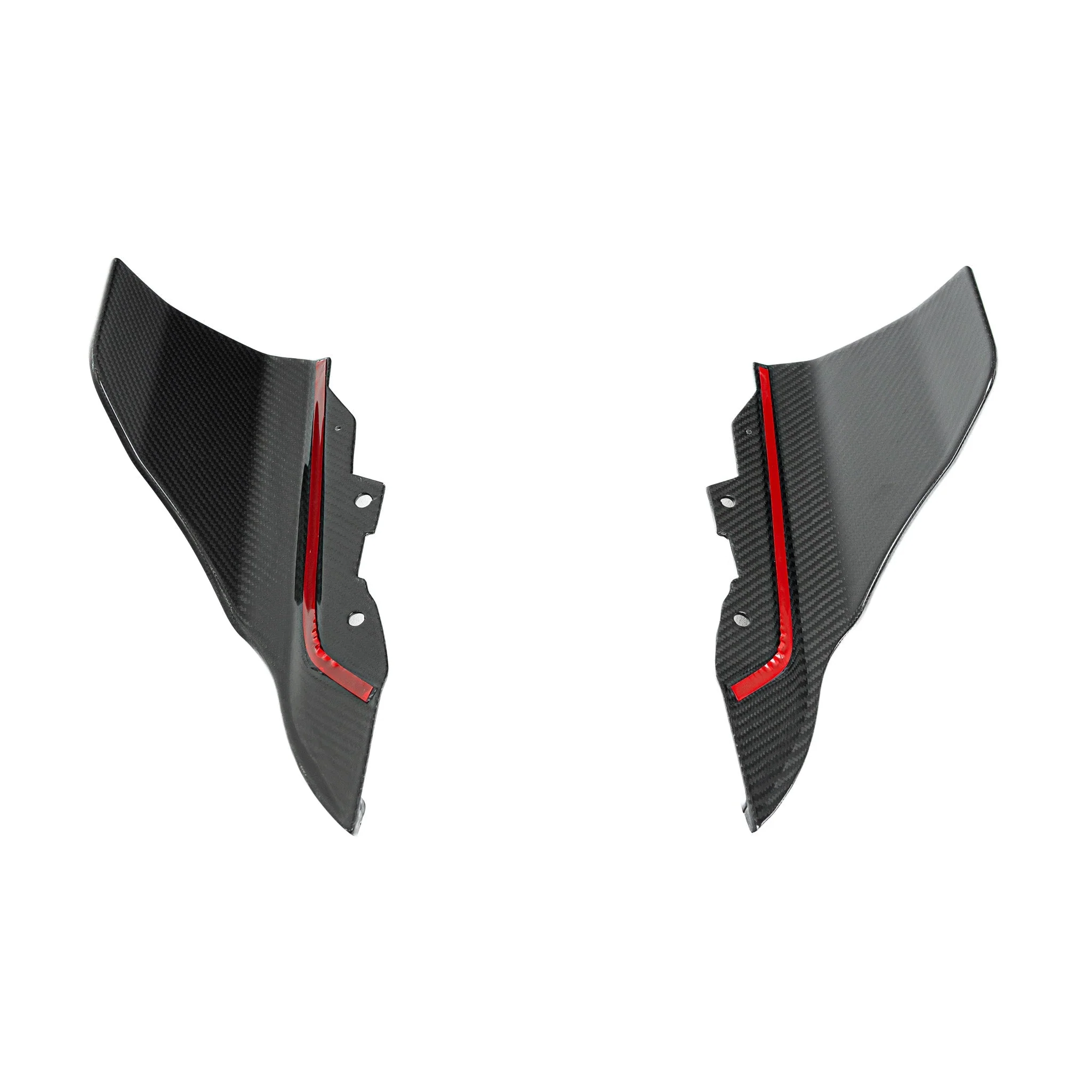 BMW G87 M2 TR87 Pre-preg Carbon Fibre Rear Bumper Winglets by TREVORA (2023+) - Image 6