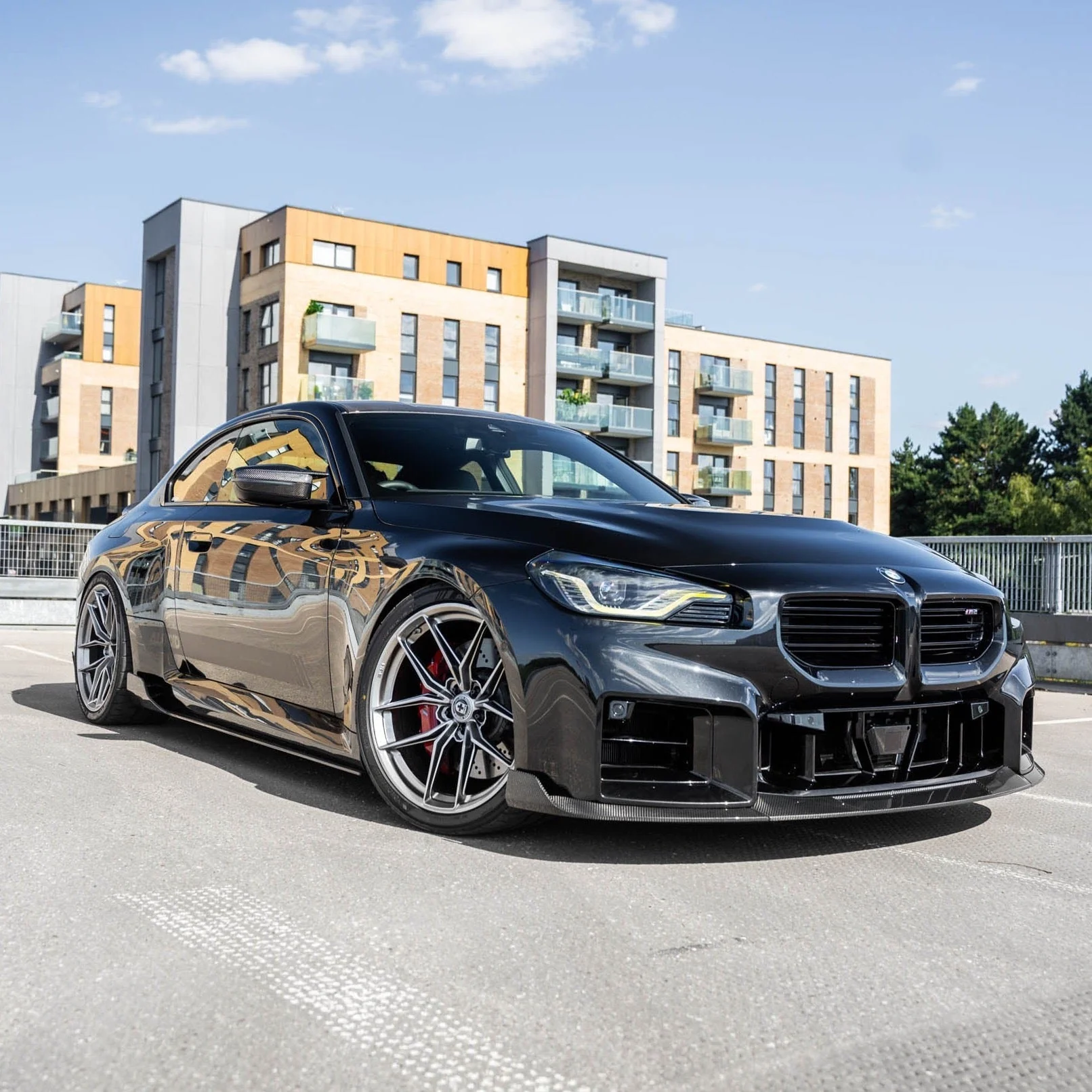 BMW G87 M2 TR87 Pre-preg Carbon Fibre Winged Side Skirts by TREVORA (2023+) - Image 17