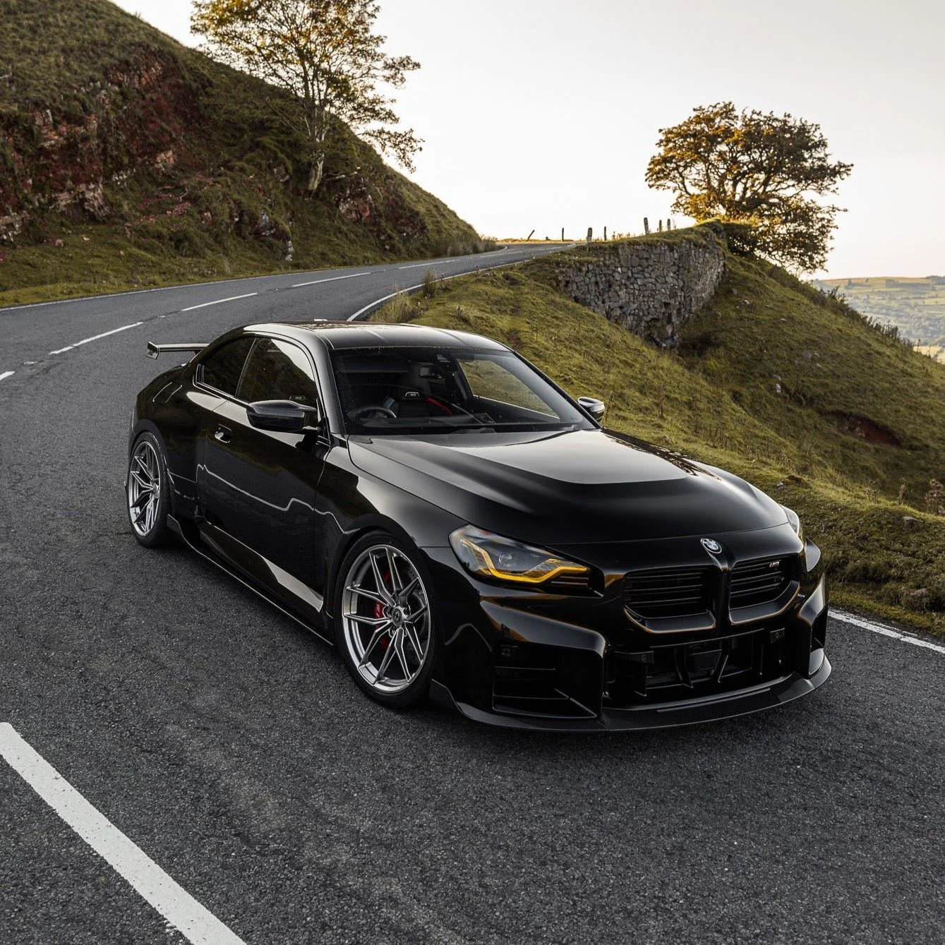 BMW G87 M2 TR87 Pre-preg Carbon Fibre Winged Side Skirts by TREVORA (2023+) - Image 3