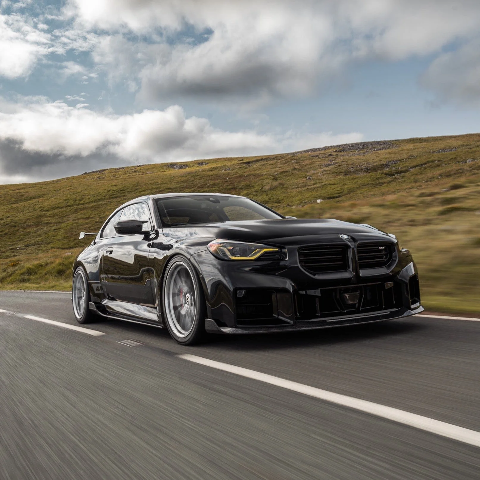 BMW G87 M2 TR87 Pre-preg Carbon Fibre Winged Side Skirts by TREVORA (2023+) - Image 5