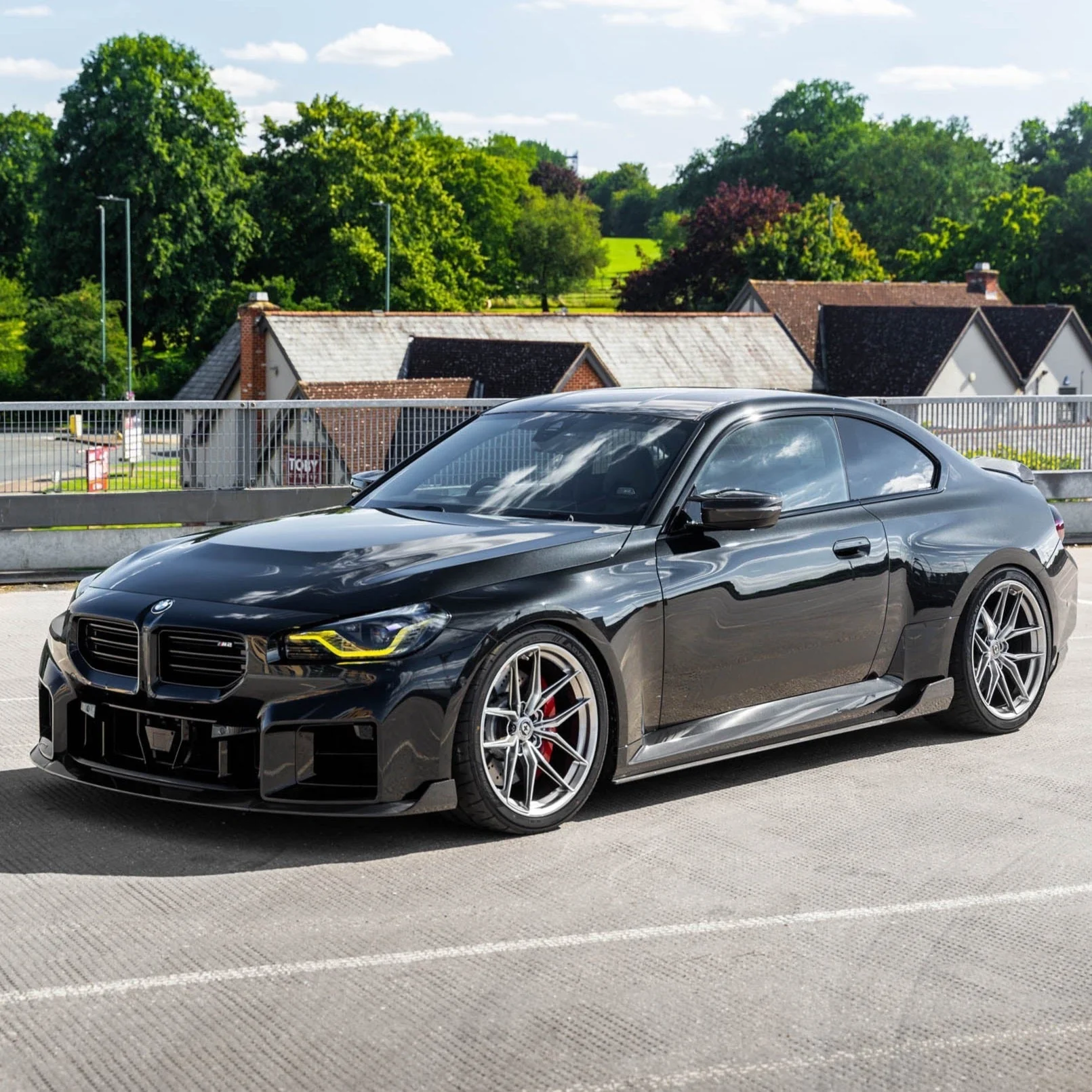 BMW G87 M2 TR87 Pre-preg Carbon Fibre Winged Side Skirts by TREVORA (2023+) - Image 8