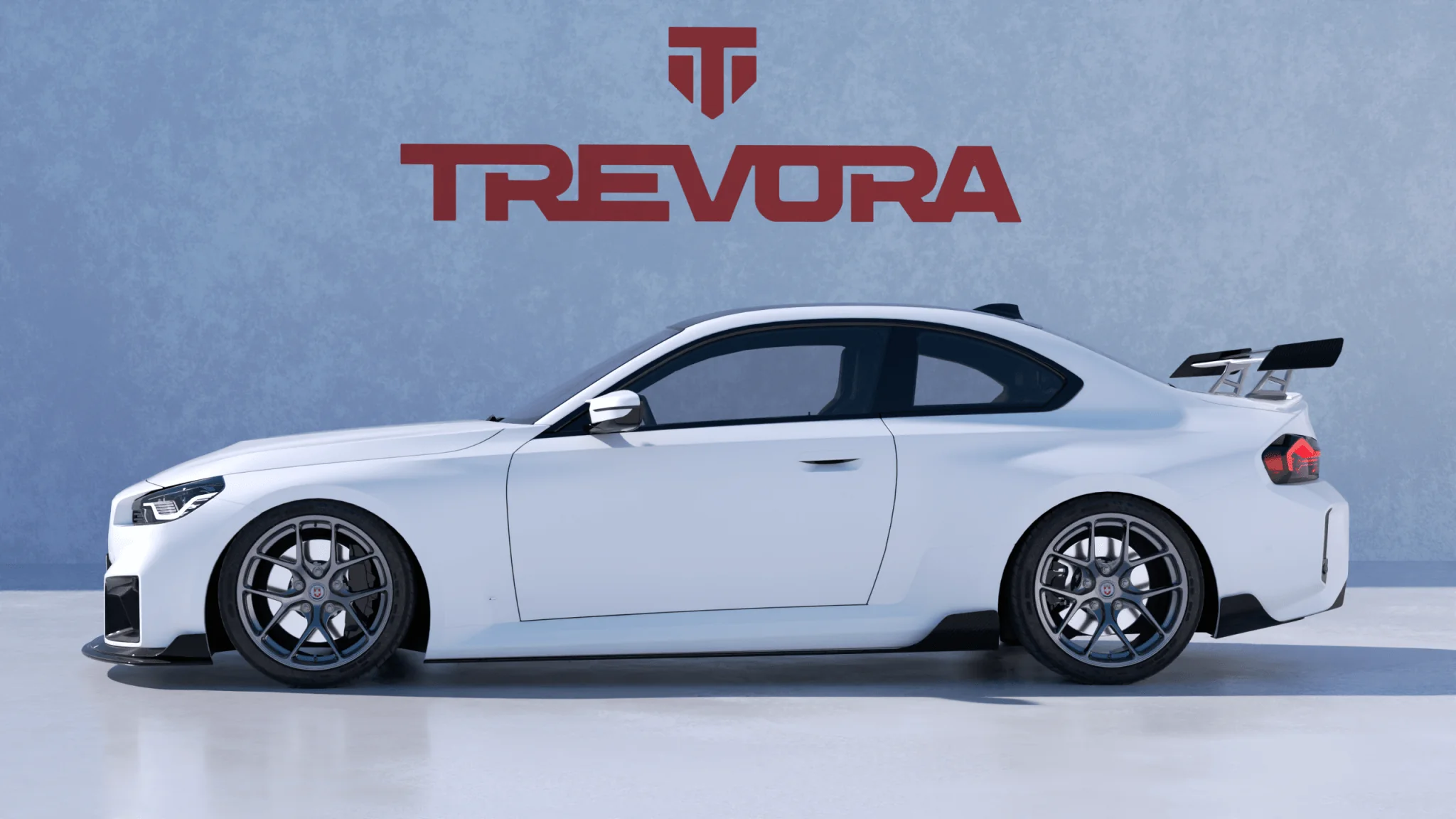 BMW G87 M2 TR87 Track Pack Front Splitter & Rear Wing by TREVORA (2023+) - Image 16