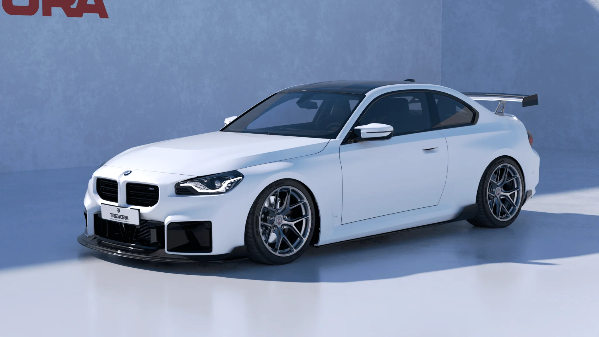 BMW G87 M2 TR87 Track Pack Front Splitter & Rear Wing by TREVORA (2023+) - Image 17
