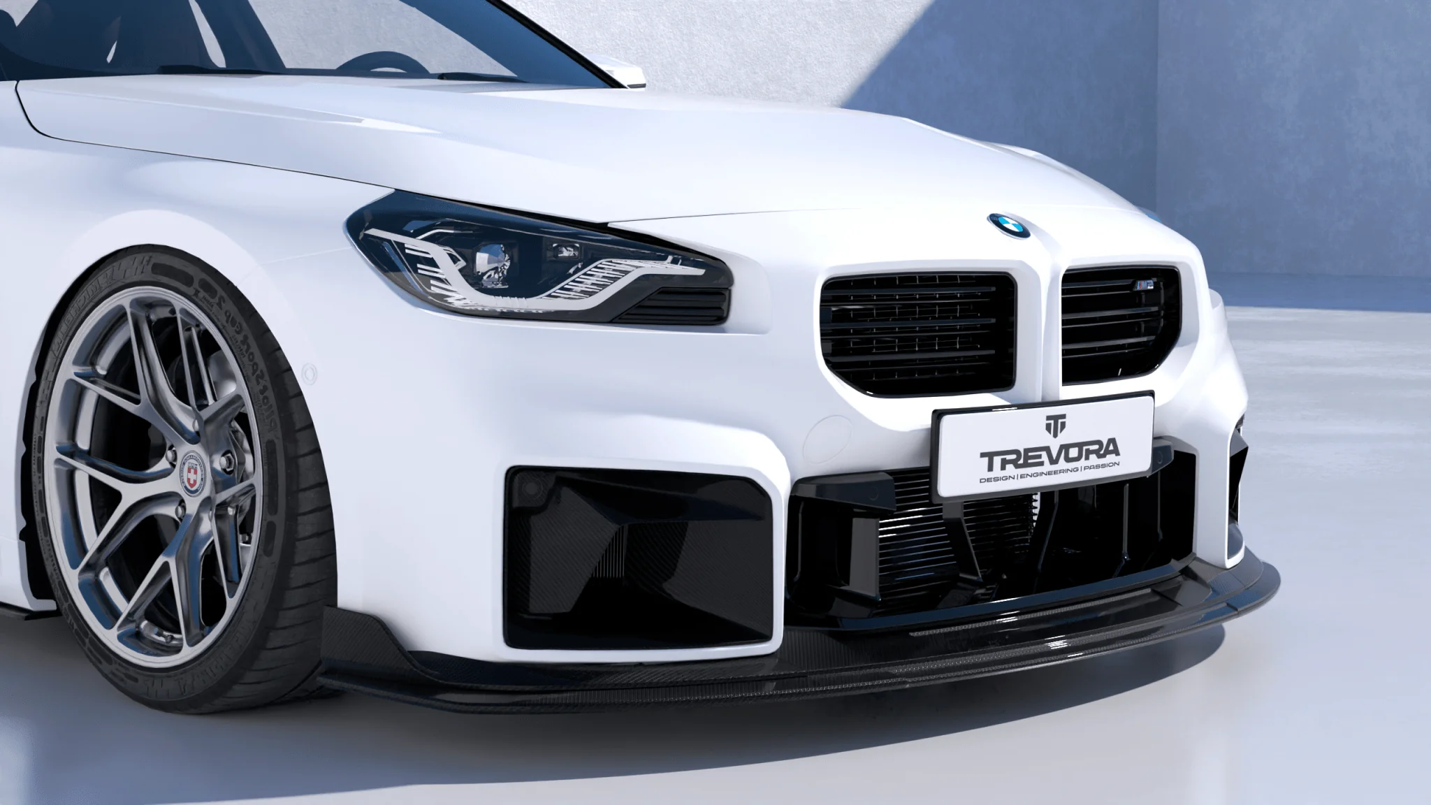 BMW G87 M2 TR87 Track Pack Front Splitter & Rear Wing by TREVORA (2023+) - Image 18
