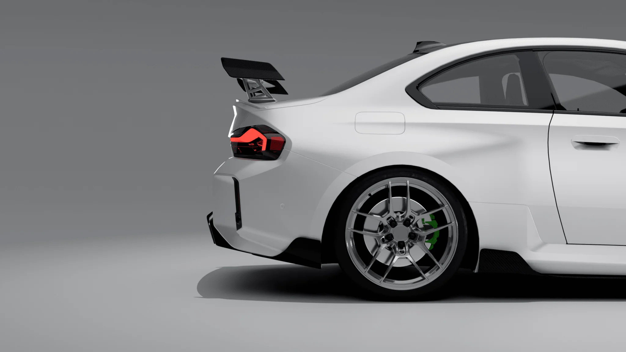 BMW G87 M2 TR87 Track Pack Front Splitter & Rear Wing by TREVORA (2023+) - Image 20