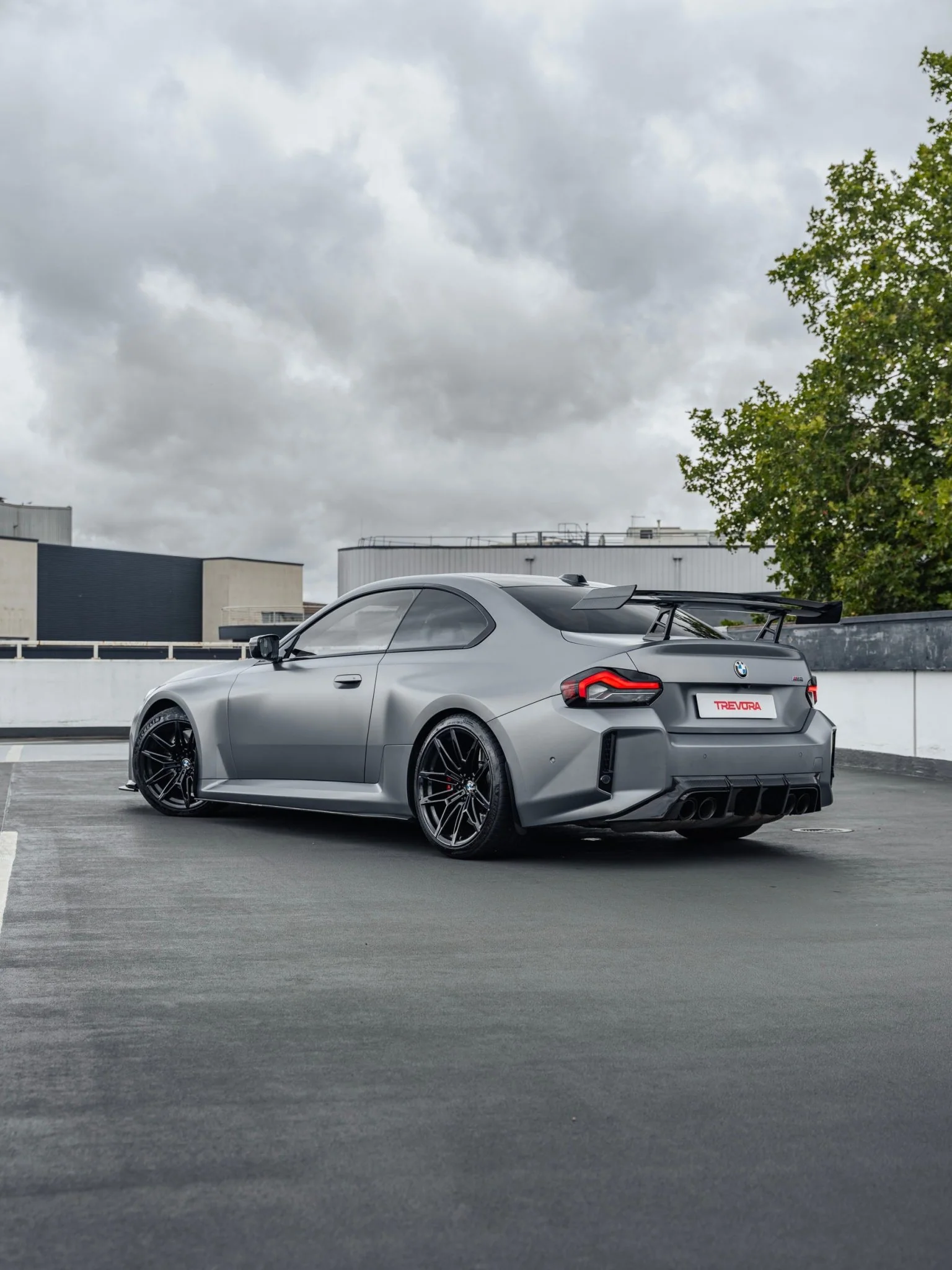 BMW G87 M2 TR87 Track Pack Front Splitter & Rear Wing by TREVORA (2023+) - Image 3