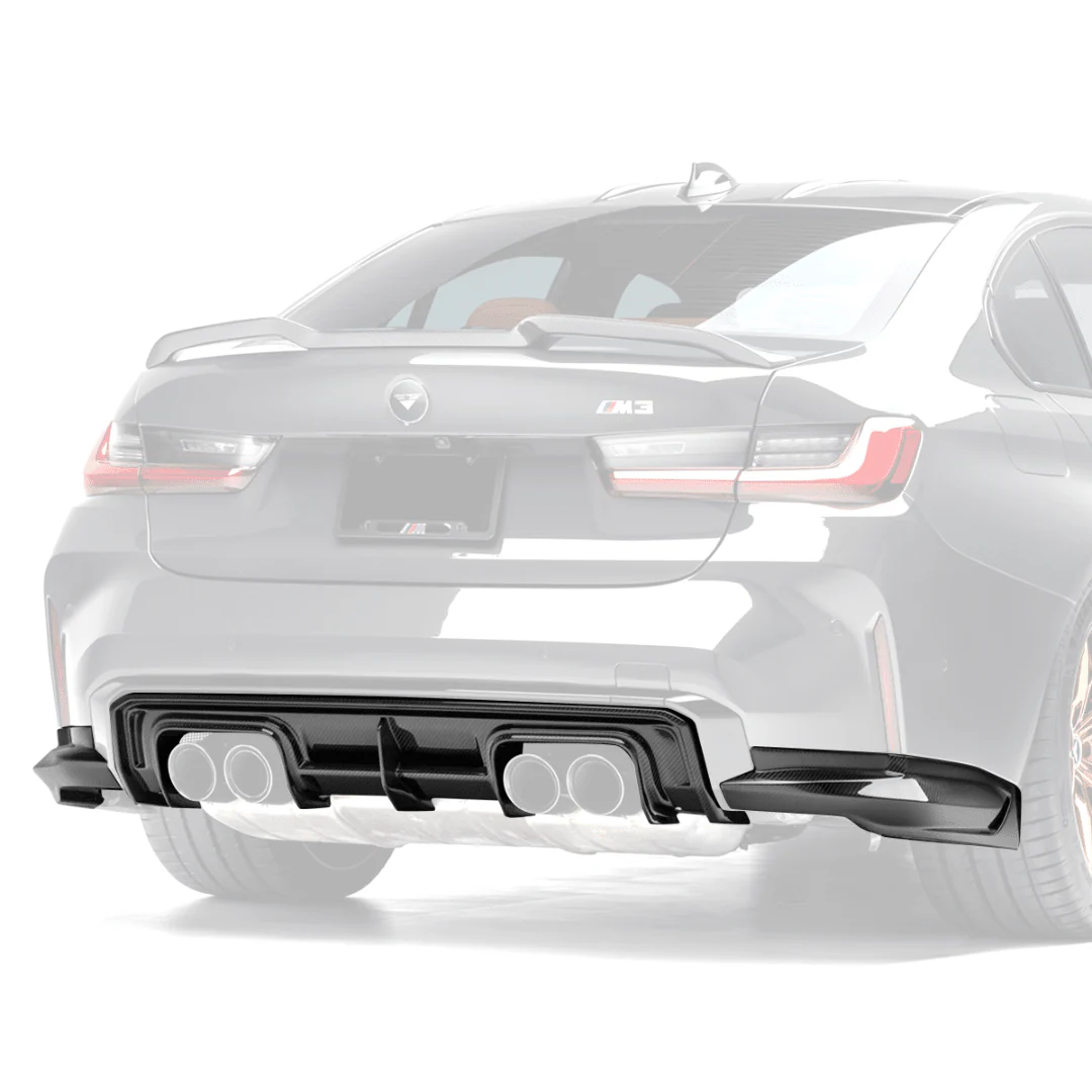 BMW G8X M3 Carbon Fiber Rear Diffuser by Vorsteiner - Image 2