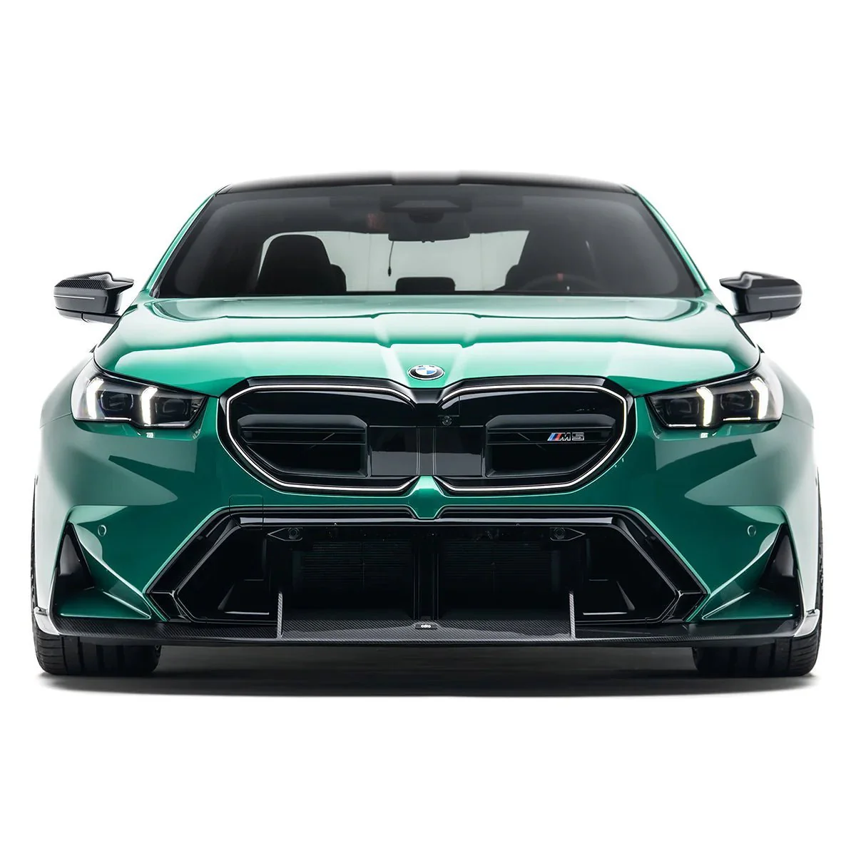 BMW G90 G99 M5 Carbon Fibre Front Splitter by ADRO - Image 2