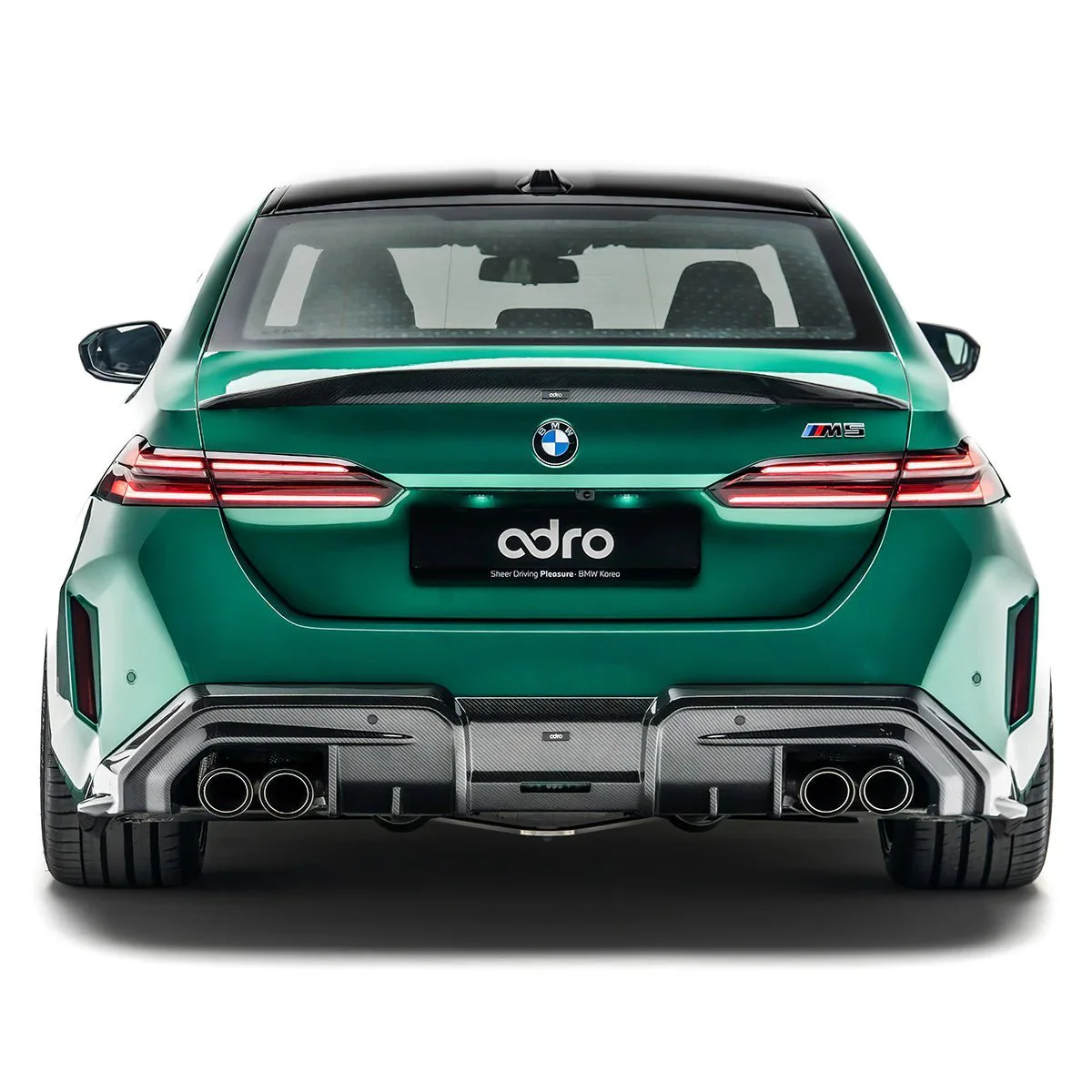 BMW G90 G99 M5 Carbon Fibre Rear Diffuser by ADRO - Image 2