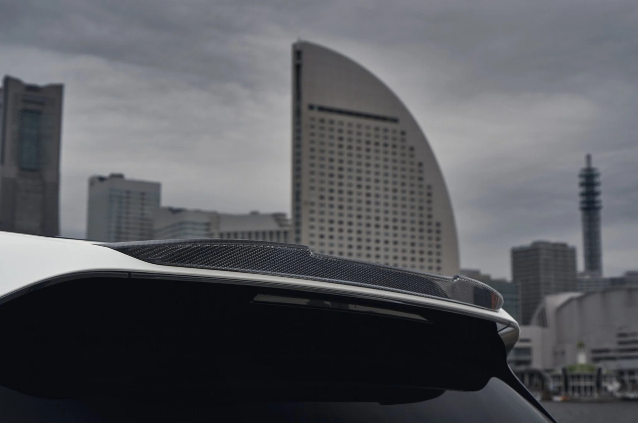 BMW i20 iX Carbon Fibre Rear Spoiler by 3D Design (2022+)