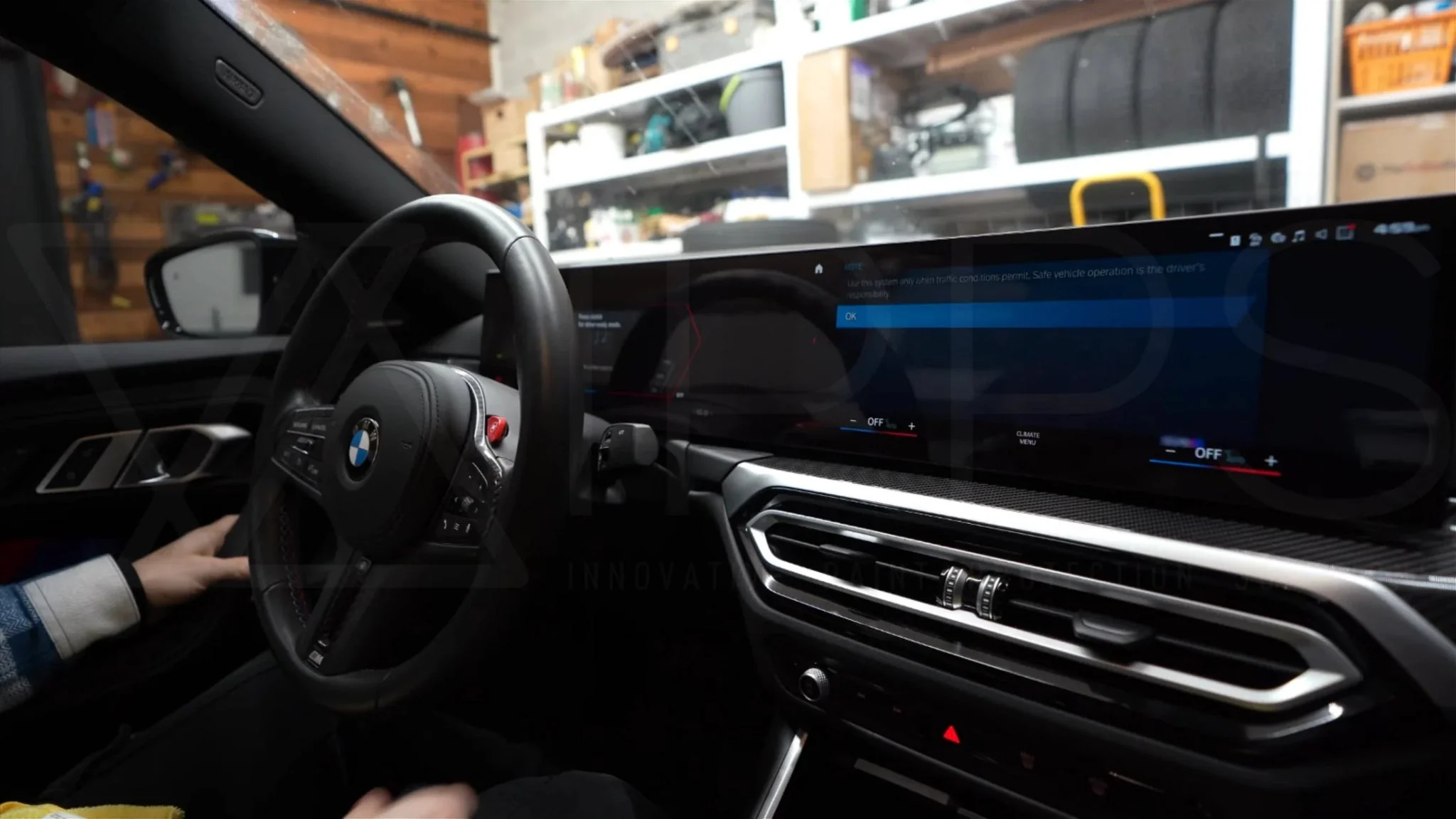 BMW iDrive 8 & iDrive 9 Instrument Cluster & Navigation Screen PPF (2022+) - Image 4